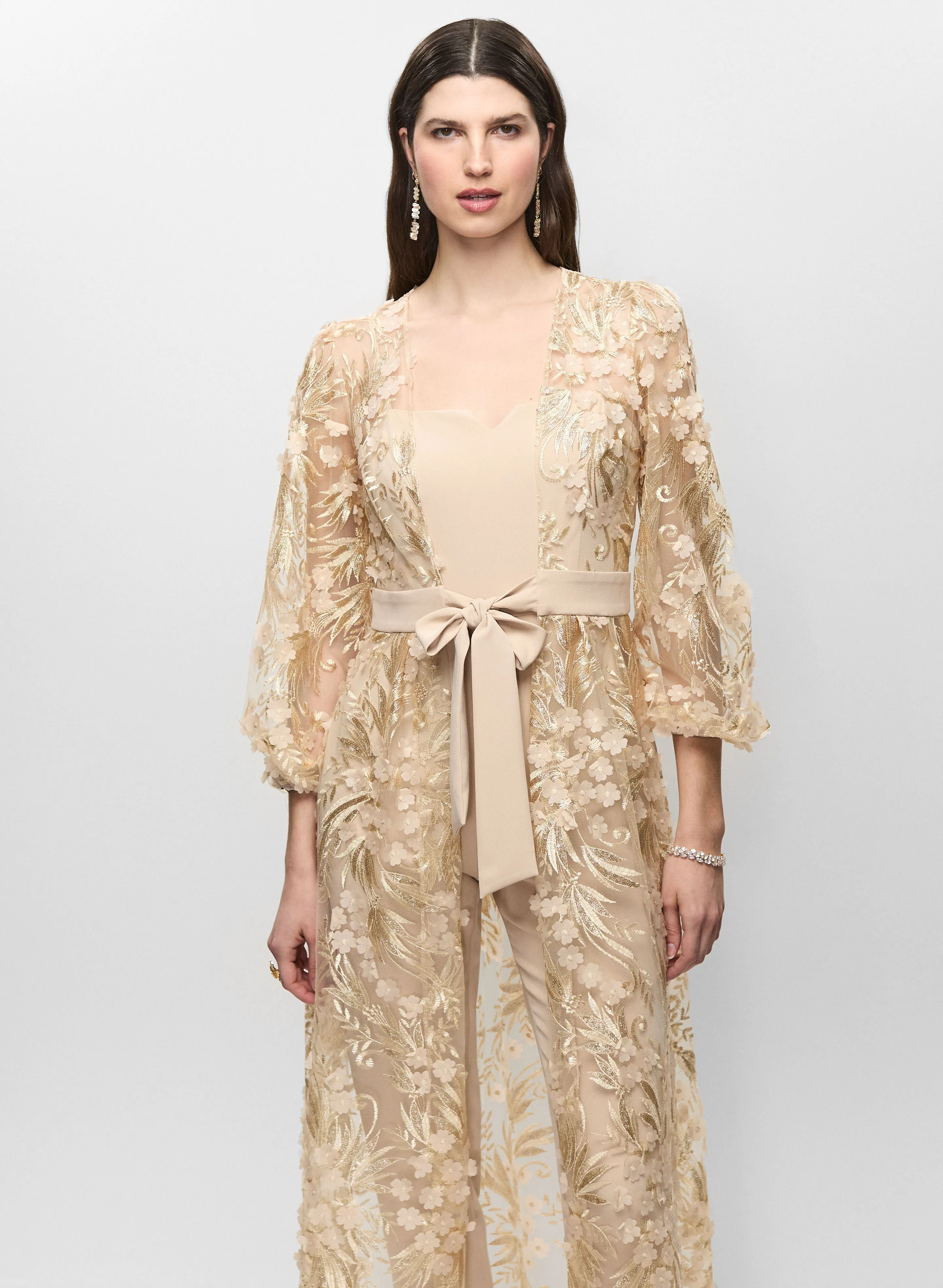 Lace Jacket & Jumpsuit Set sold by Melanie Lyne product image thumbnail 2