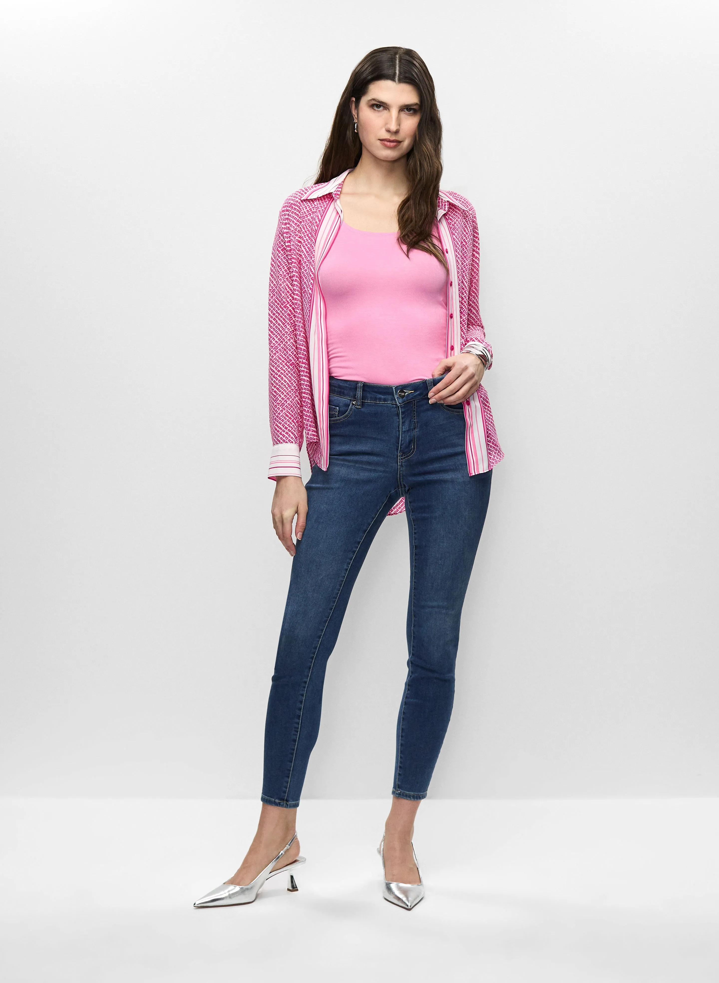 Printed Blouse, Cami & Slim Leg Pants sold by Melanie Lyne