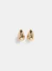 Shiny Oval Button Earrings sold by Melanie Lyne