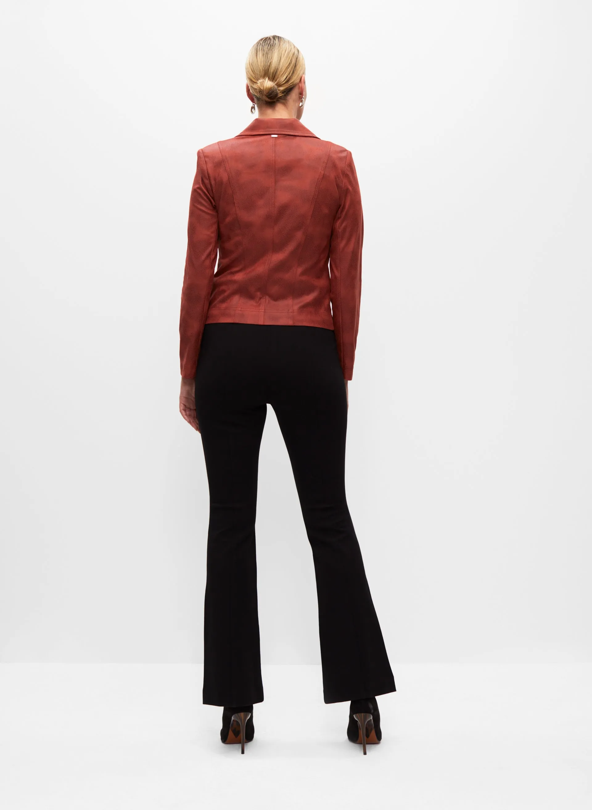 Vex - Zipper Detail & Notch Collar Jacket sold by Melanie Lyne product image thumbnail 4