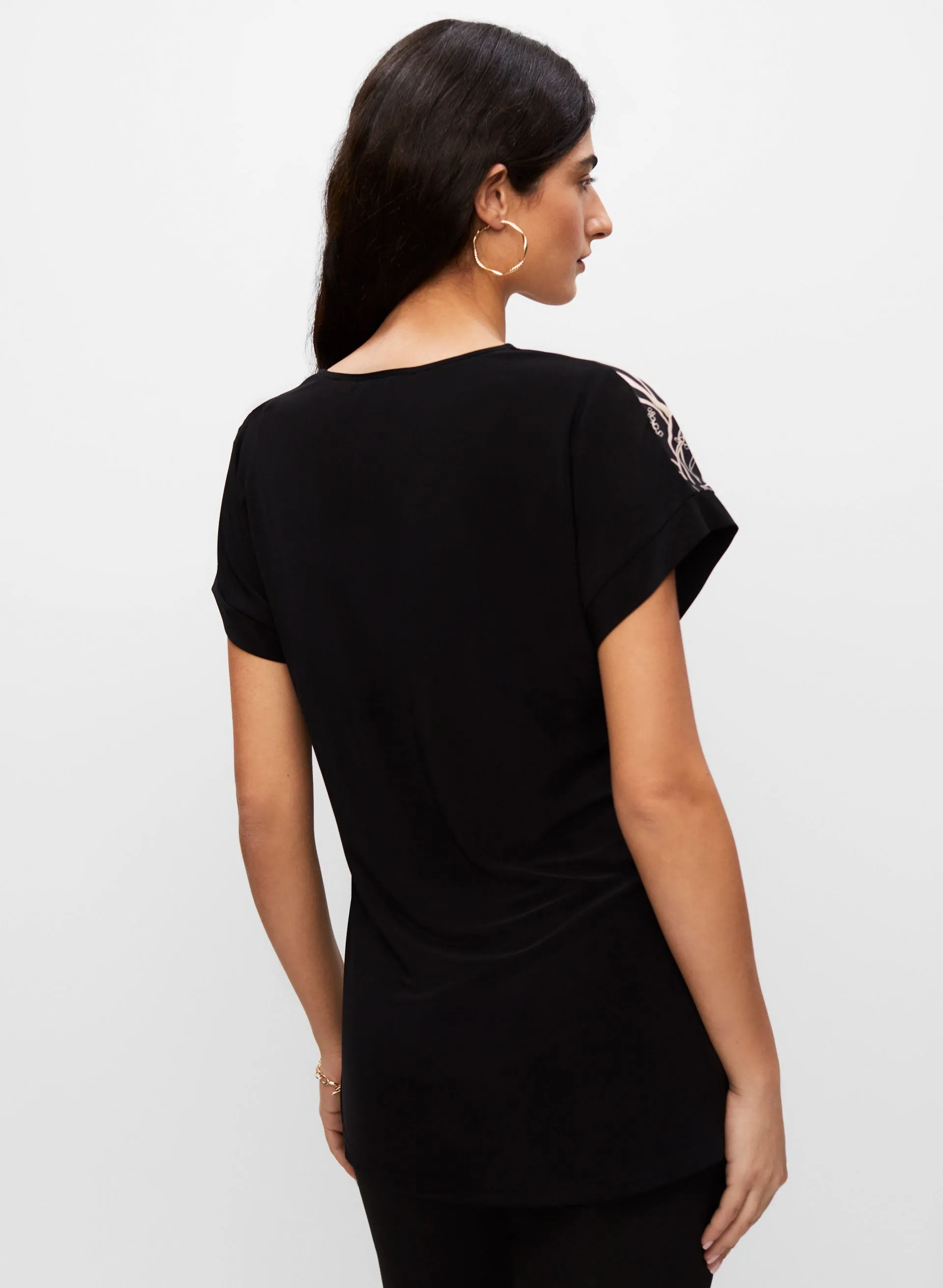 Joseph Ribkoff - Tropical Print Top sold by Melanie Lyne product image thumbnail 2