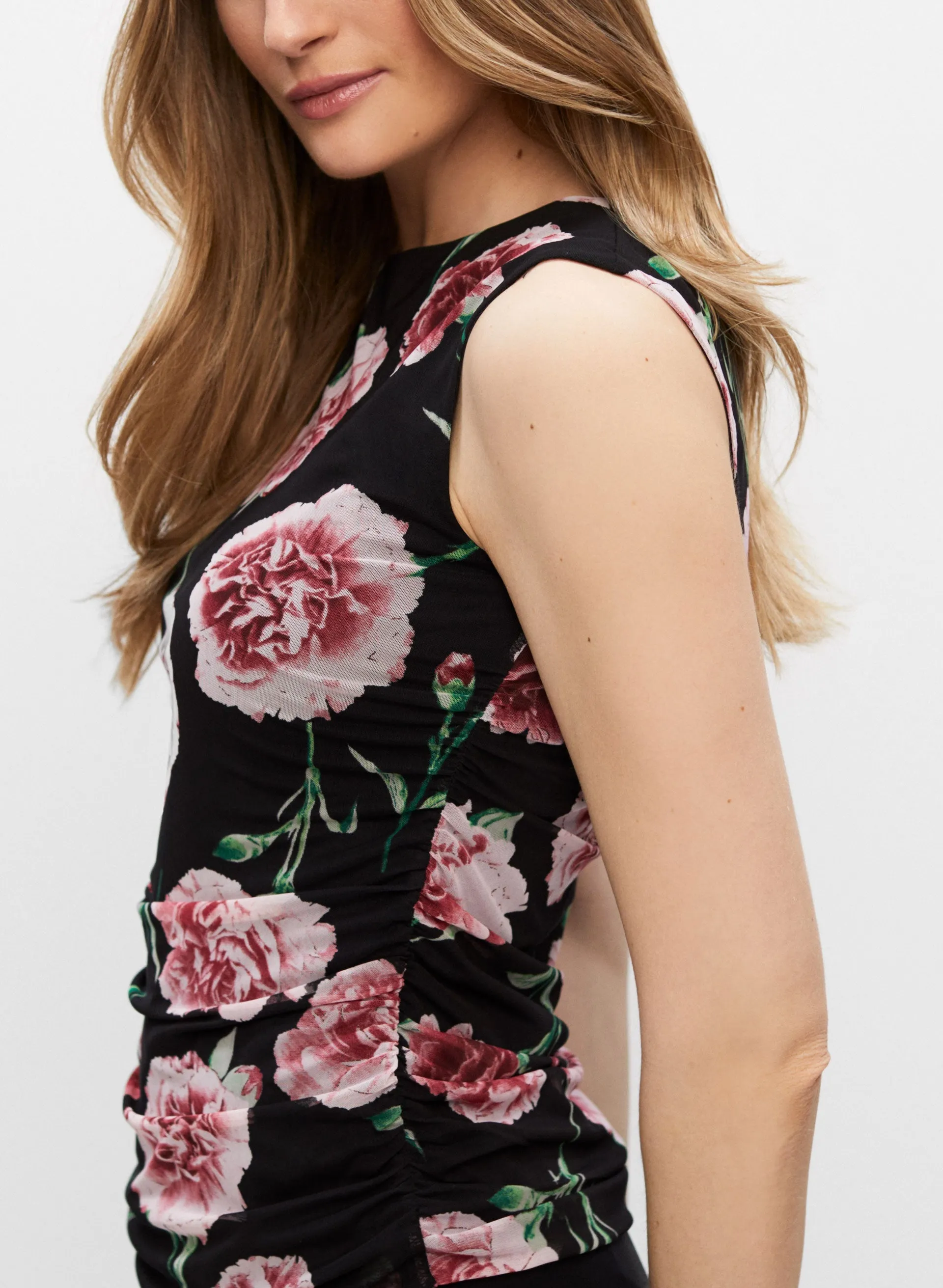 Floral Print Sleeveless Top sold by Melanie Lyne product image thumbnail 5