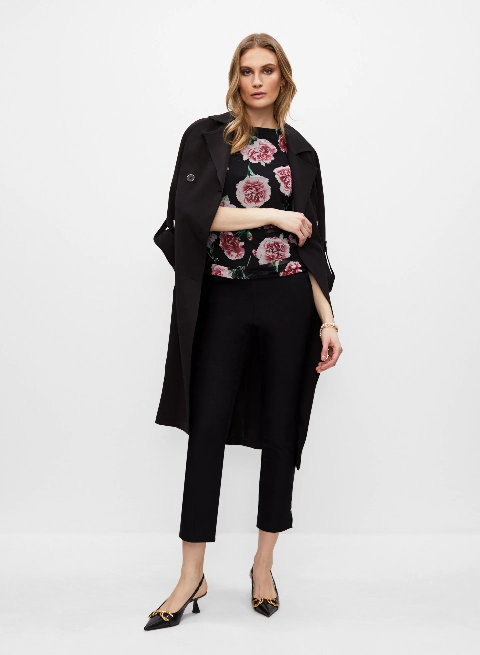 Floral Print Sleeveless Top sold by Melanie Lyne product image thumbnail 4