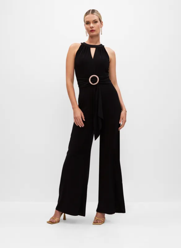 Joseph Ribkoff - Ring Detail Jumpsuit sold by Melanie Lyne
