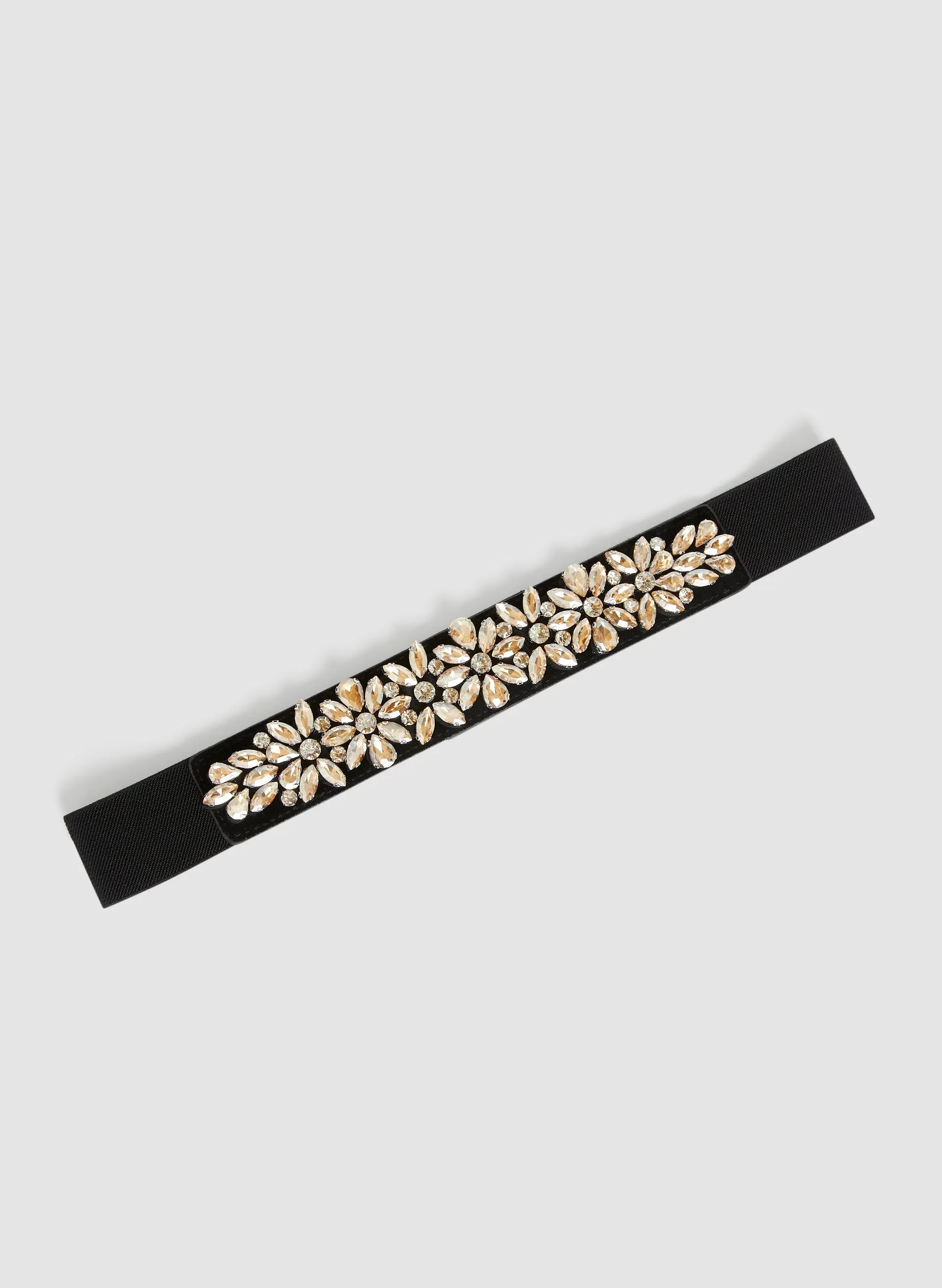 Floral Embellished Elastic Belt sold by Melanie Lyne