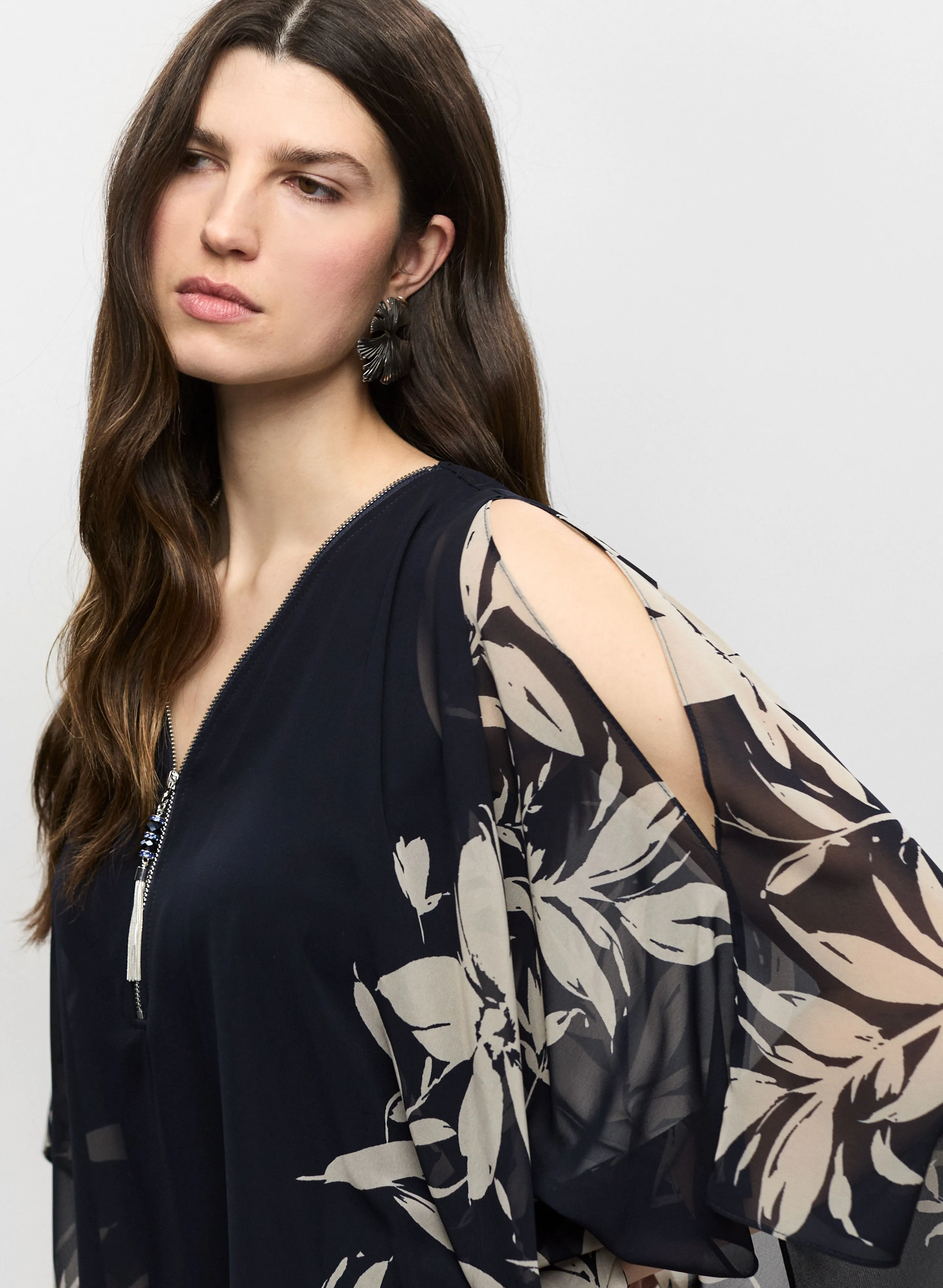 Joseph Ribkoff - 3/4 Sleeve Tunic Blouse sold by Melanie Lyne product image thumbnail 5