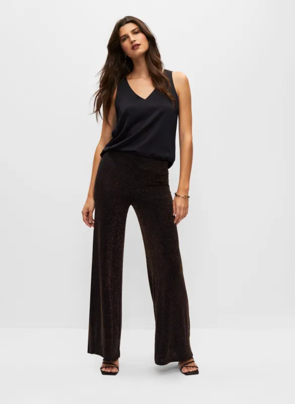 Glitter Knit Pull-On Pants sold by Melanie Lyne