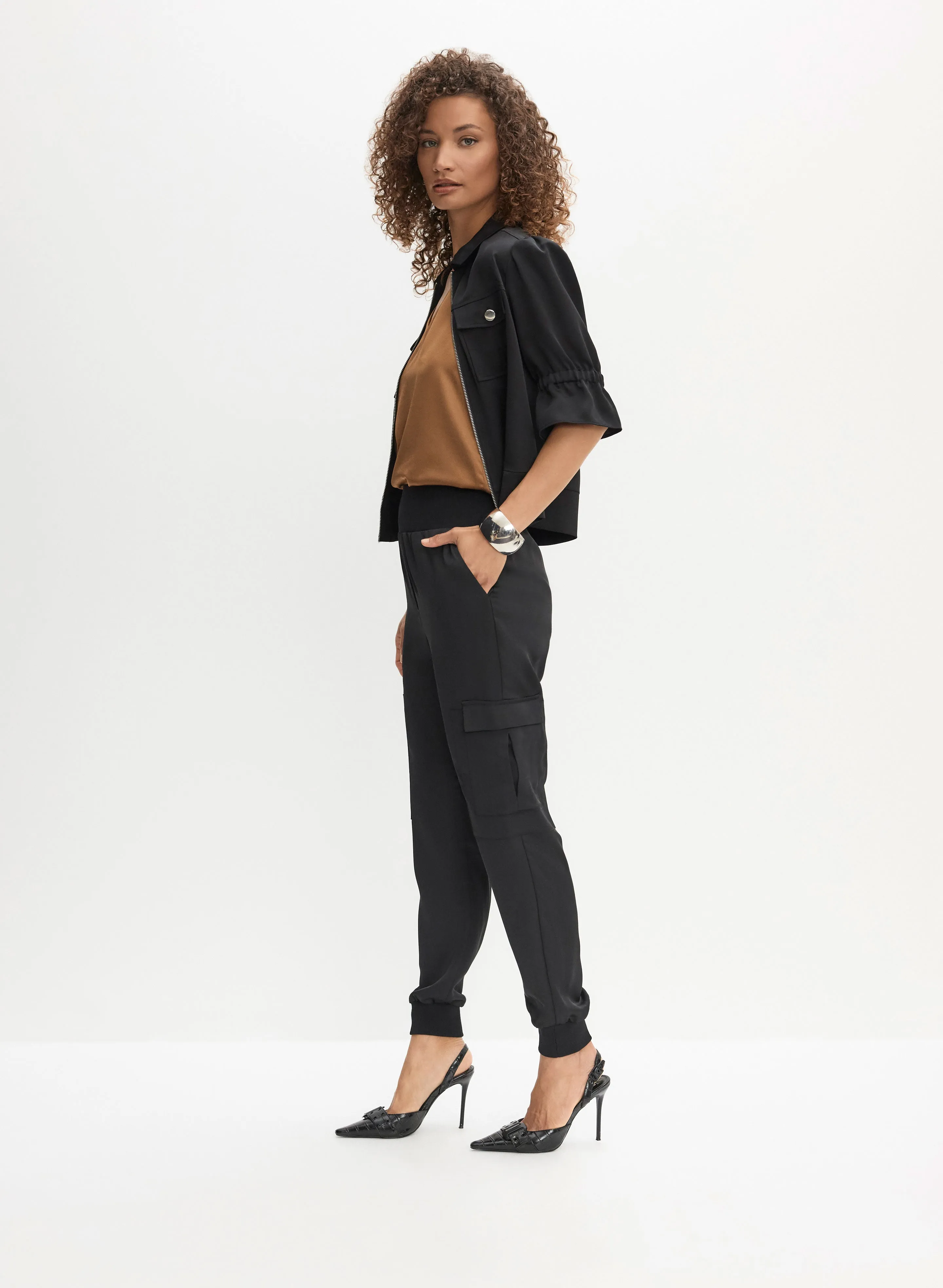 Pull-On Cargo Jogger Pants sold by Melanie Lyne product image thumbnail 5