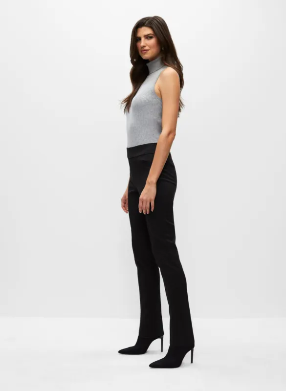 Madison Houndstooth Pull-On Pants sold by Melanie Lyne