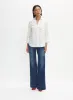 Button-Up Blouse & Flare Leg Jeans sold by Melanie Lyne