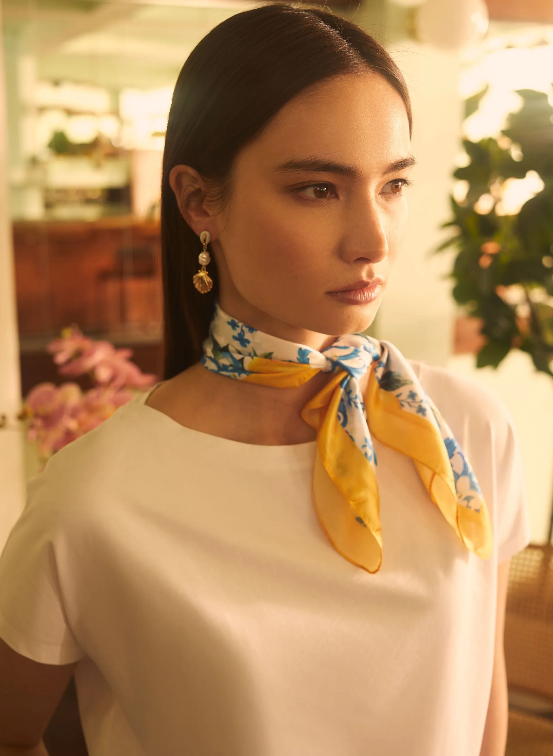 Essential Smocked Hem Tee sold by Melanie Lyne product image thumbnail 3