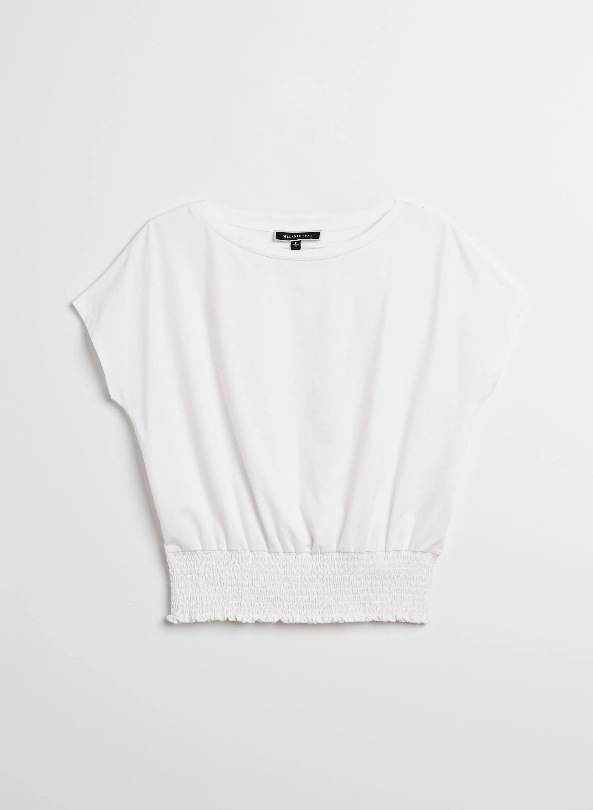 Essential Smocked Hem Tee sold by Melanie Lyne product image thumbnail 2