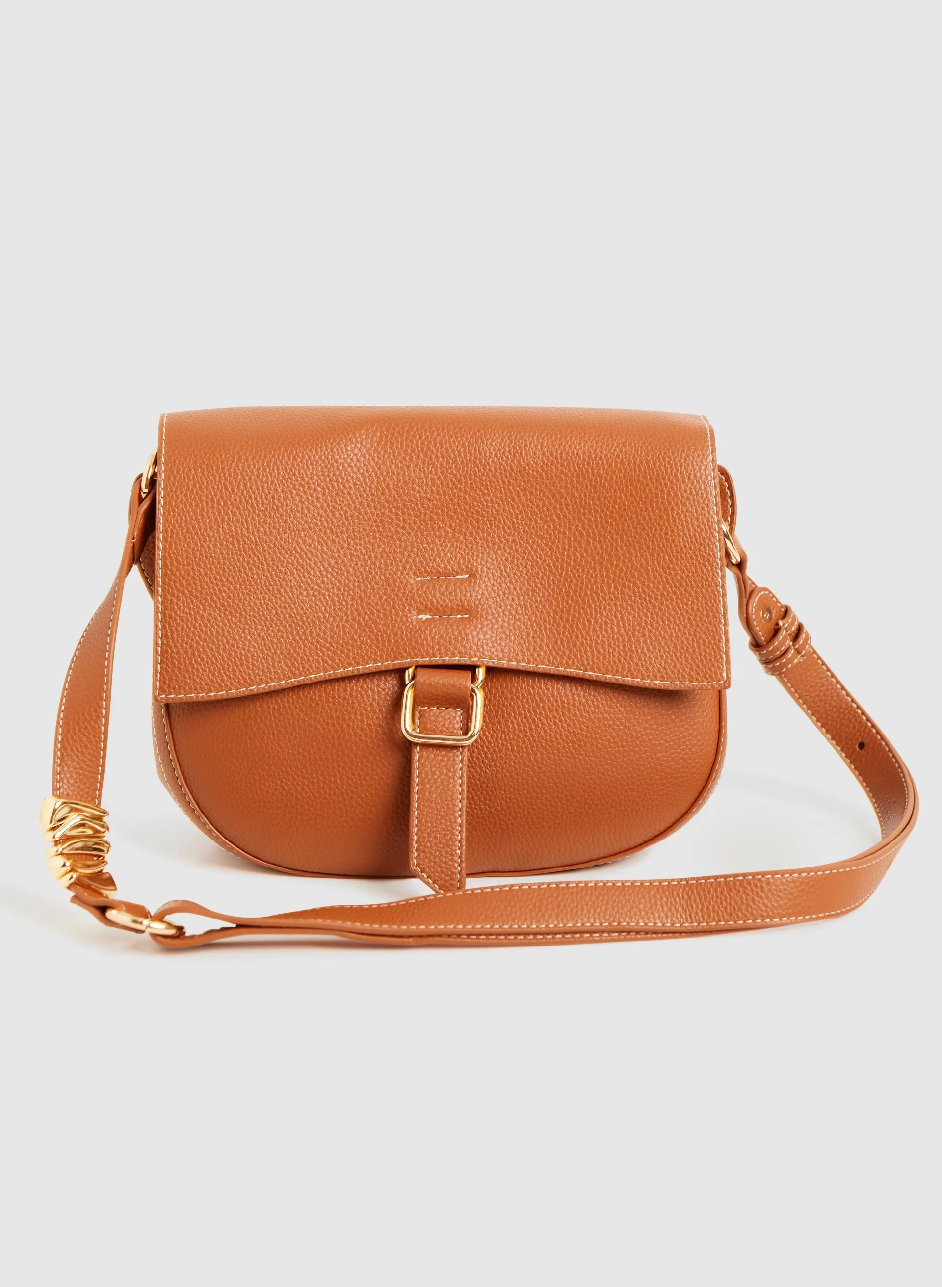 Crossbody Saddle Bag sold by Melanie Lyne