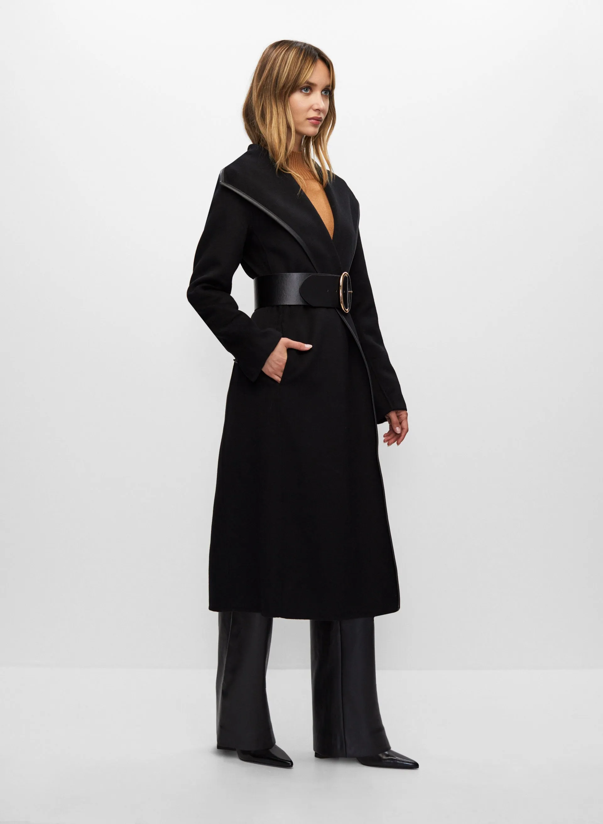 Double-Face Wool Blend Jacket sold by Melanie Lyne product image thumbnail 5