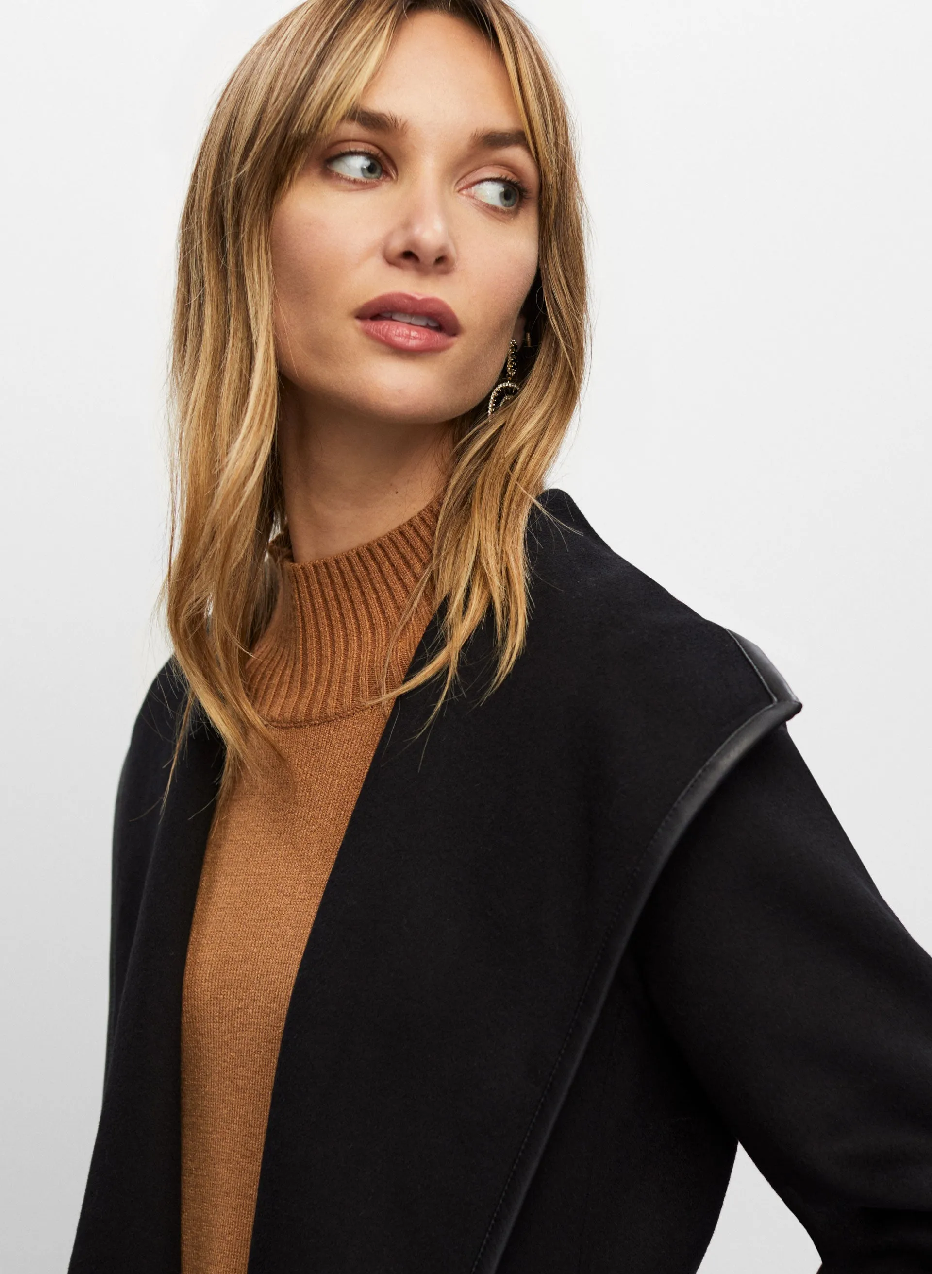 Double-Face Wool Blend Jacket sold by Melanie Lyne product image thumbnail 3