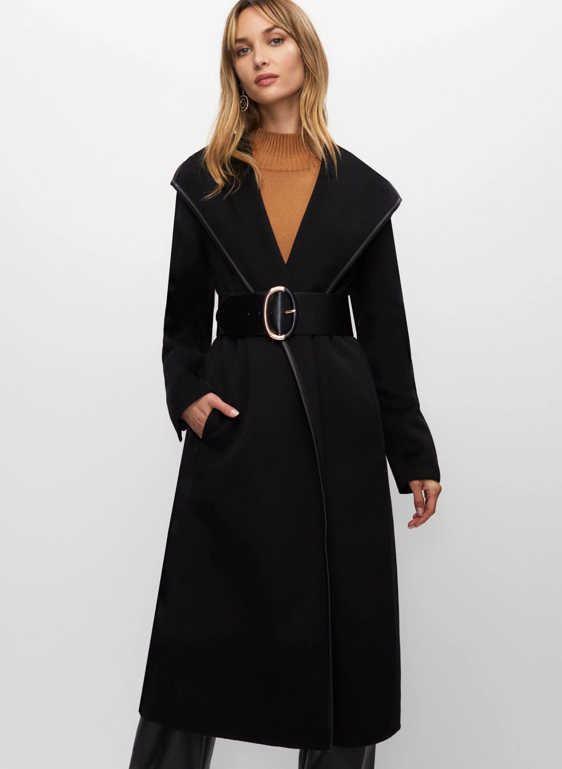 Double-Face Wool Blend Jacket sold by Melanie Lyne product image thumbnail 4