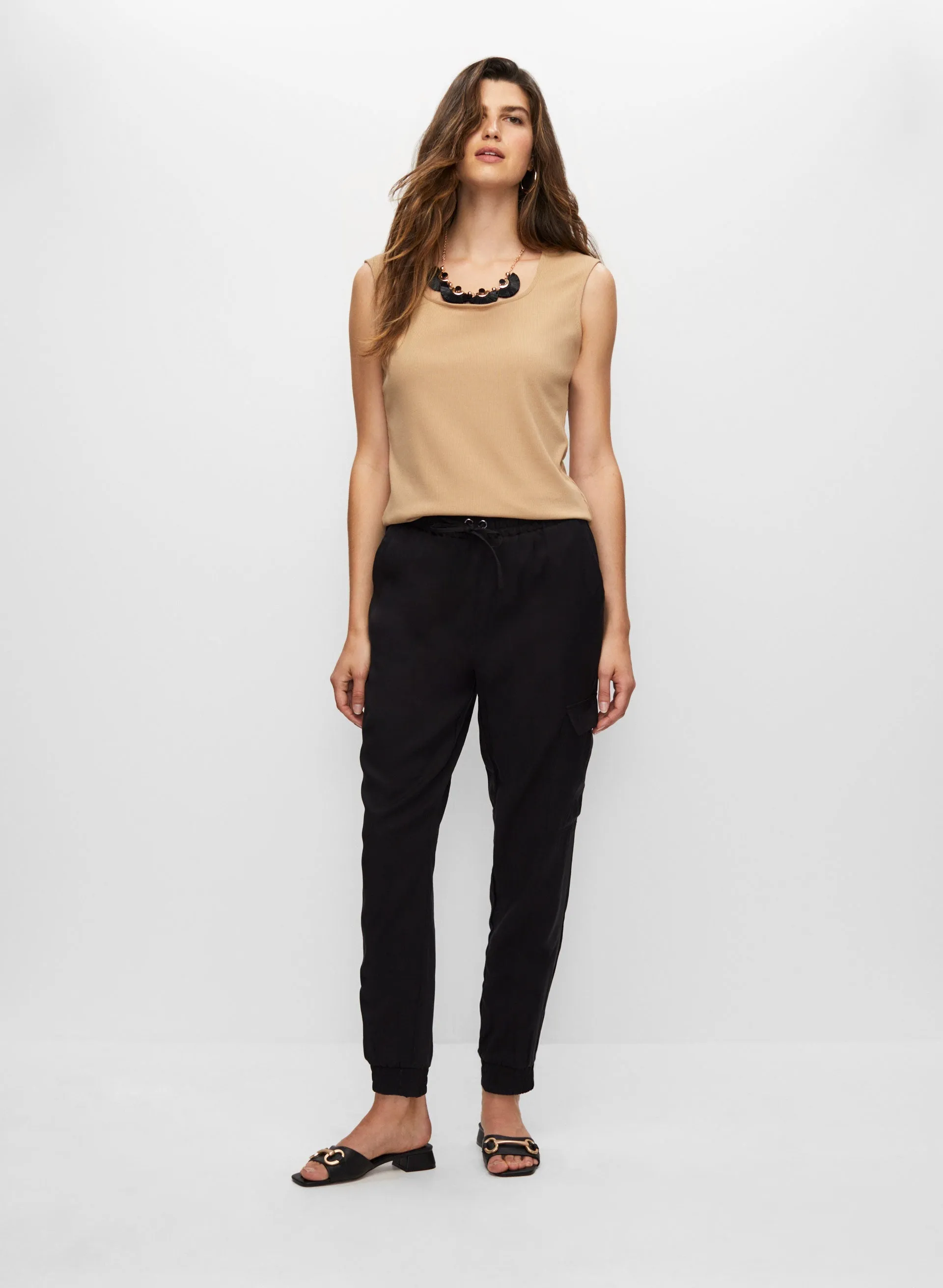 Pull-On Cargo Pants sold by Melanie Lyne product image thumbnail 3