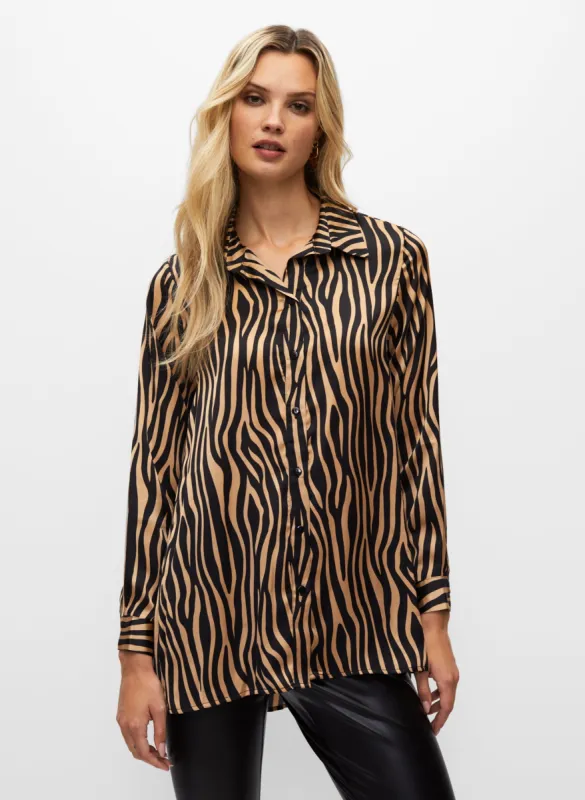 Zebra Print Tunic sold by Melanie Lyne