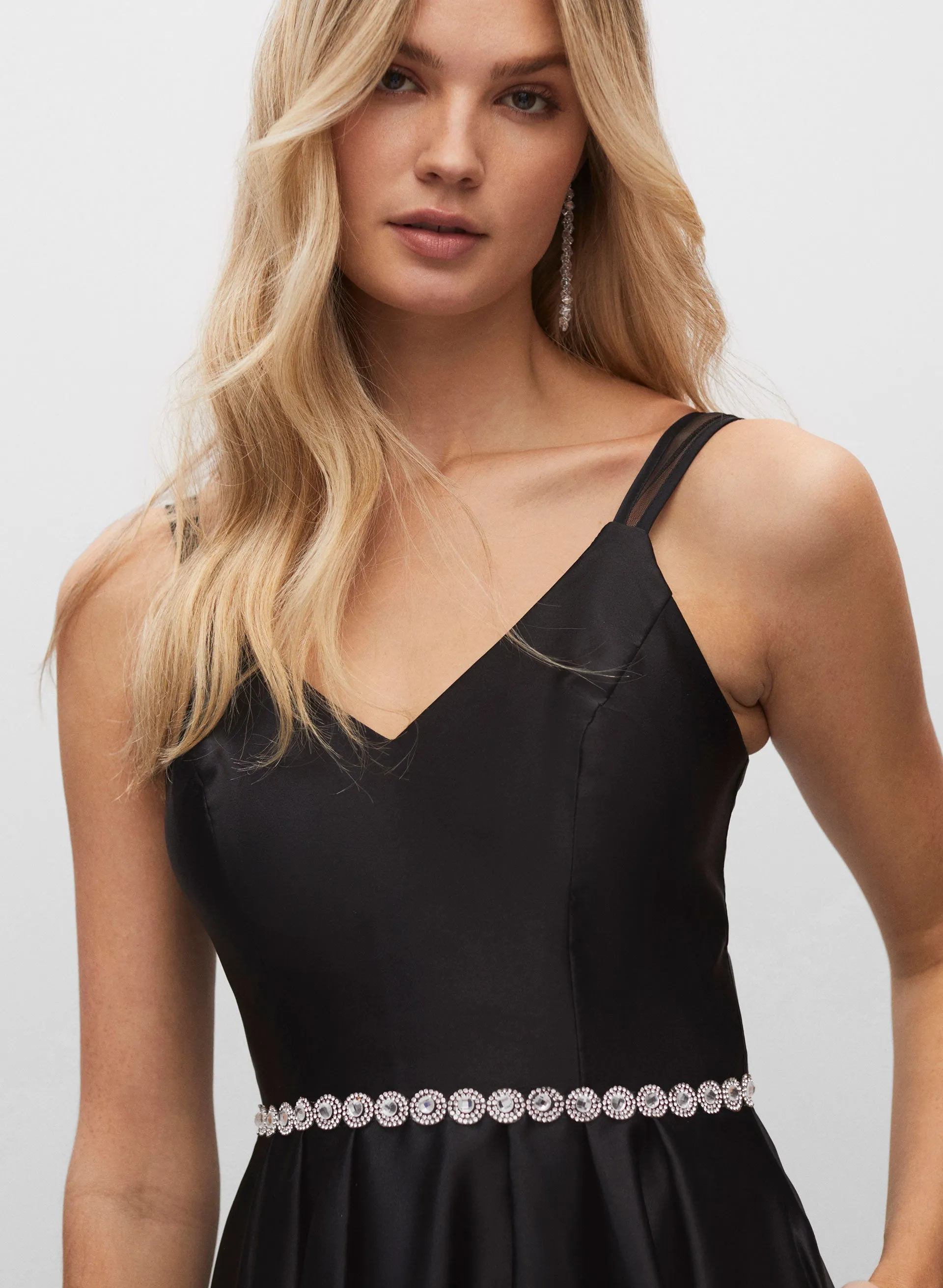 Jewel Trim Ball Gown sold by Melanie Lyne product image thumbnail 4