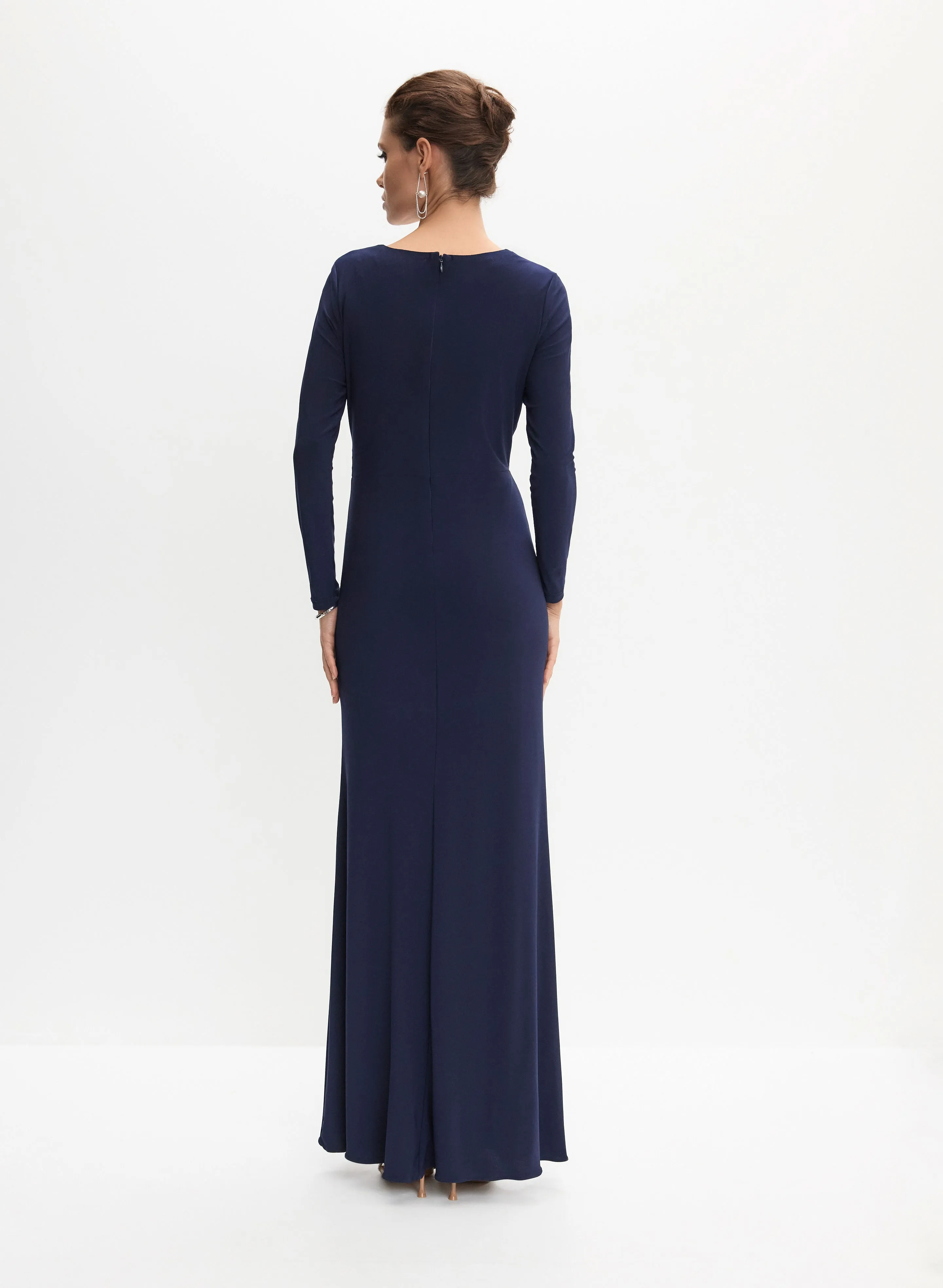 Flounce Detail Evening Dress sold by Melanie Lyne product image thumbnail 4