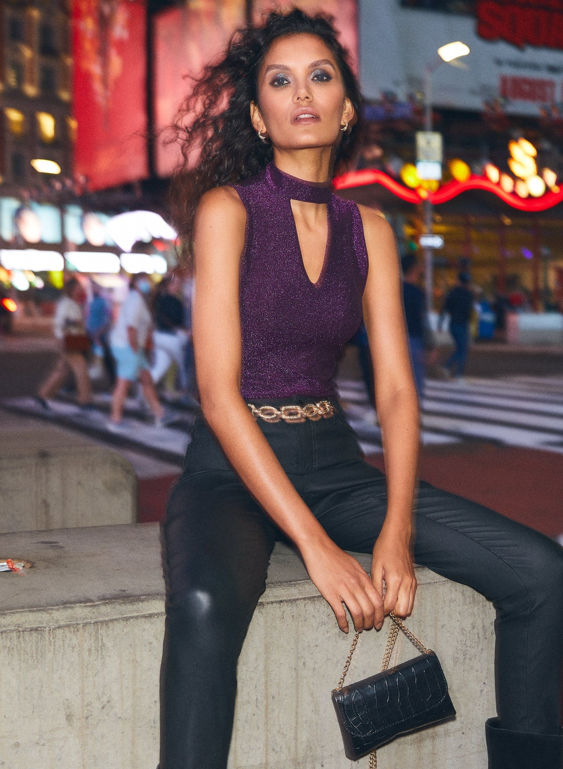 Shimmering Sleeveless Top sold by Melanie Lyne product image thumbnail 3