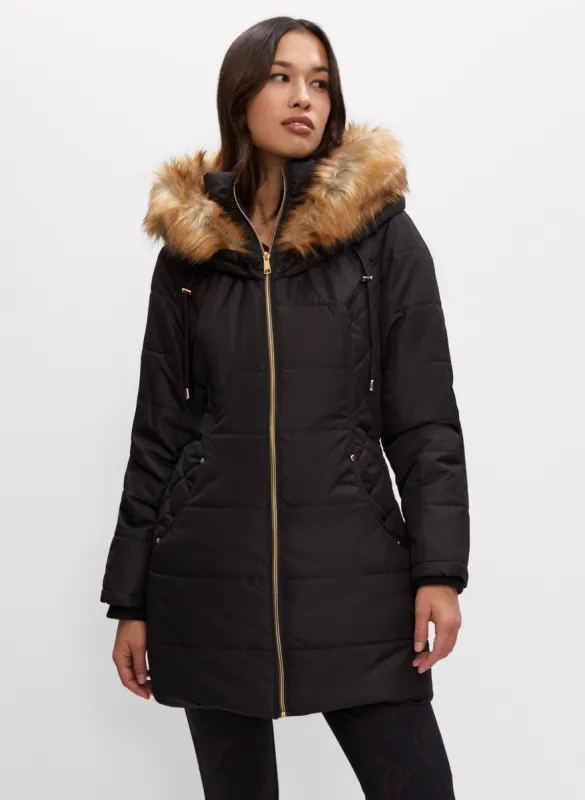Vegan Down Quilted Coat sold by Melanie Lyne
