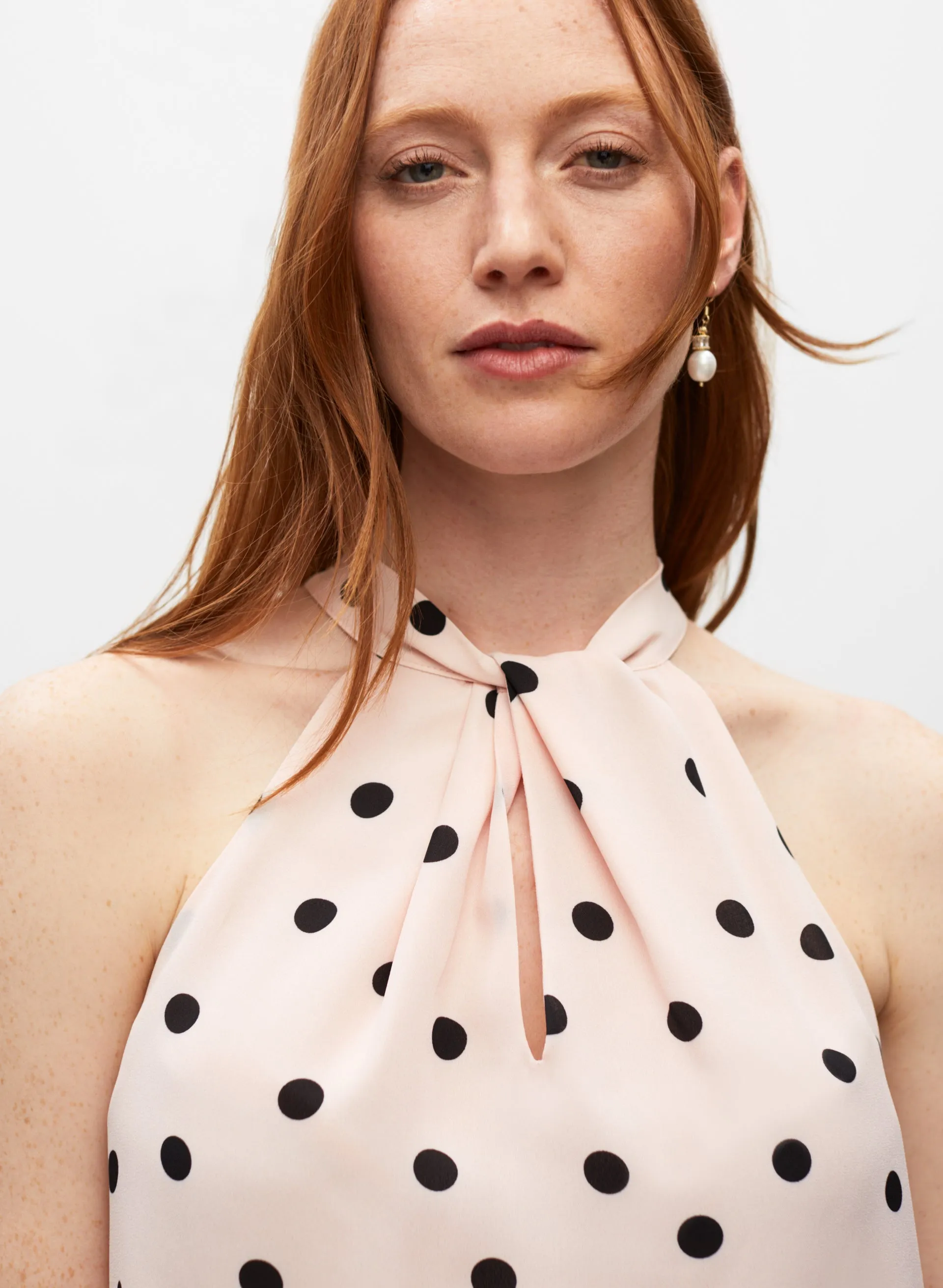 Polka Dot Halter Top sold by Melanie Lyne product image thumbnail 2