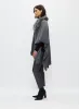 Faux Fur Collar Poncho sold by Melanie Lyne