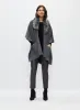 Faux Fur Collar Poncho sold by Melanie Lyne