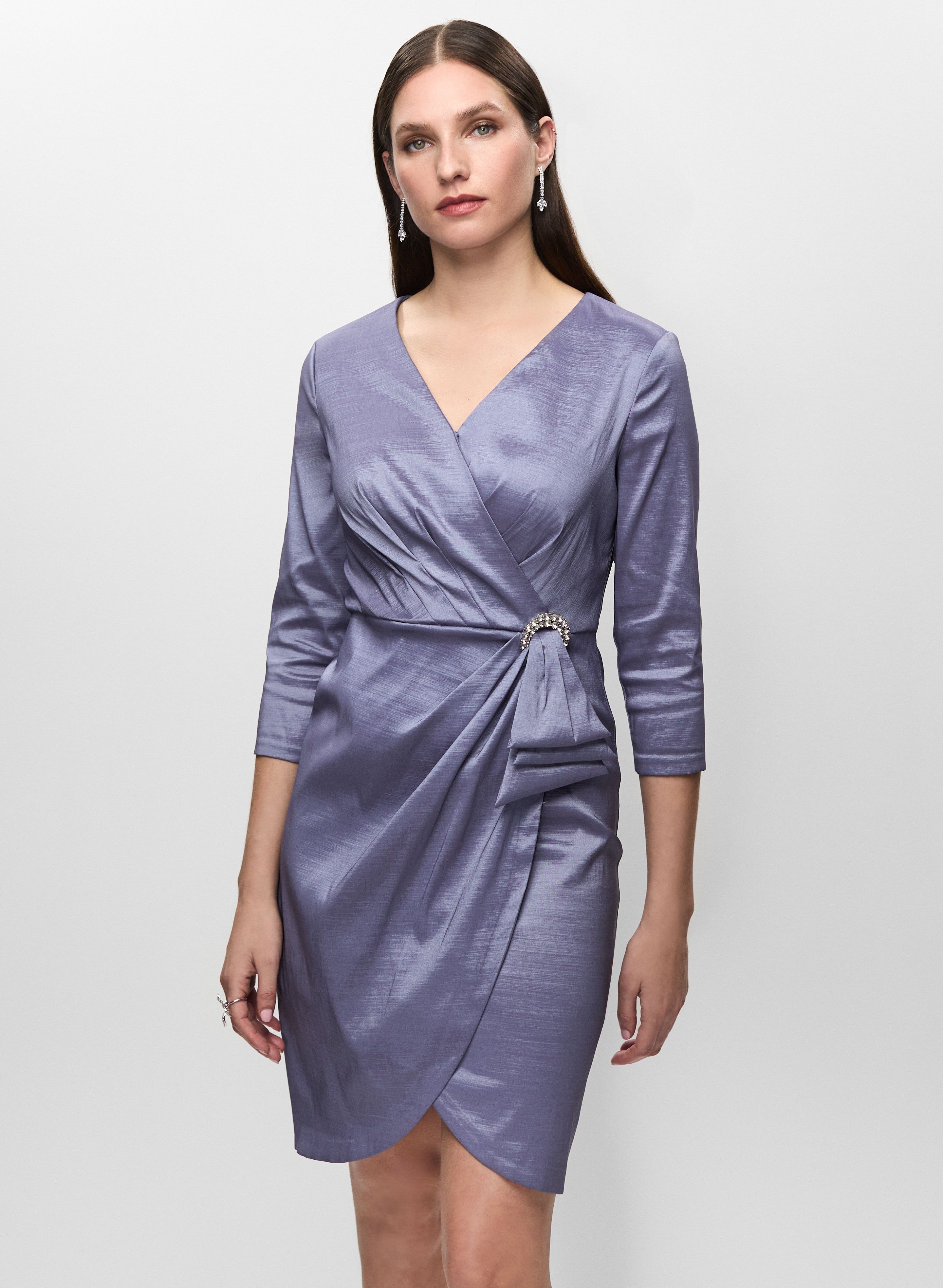 Alex Evenings - Tulip Hem Taffeta Dress sold by Melanie Lyne product image thumbnail 4