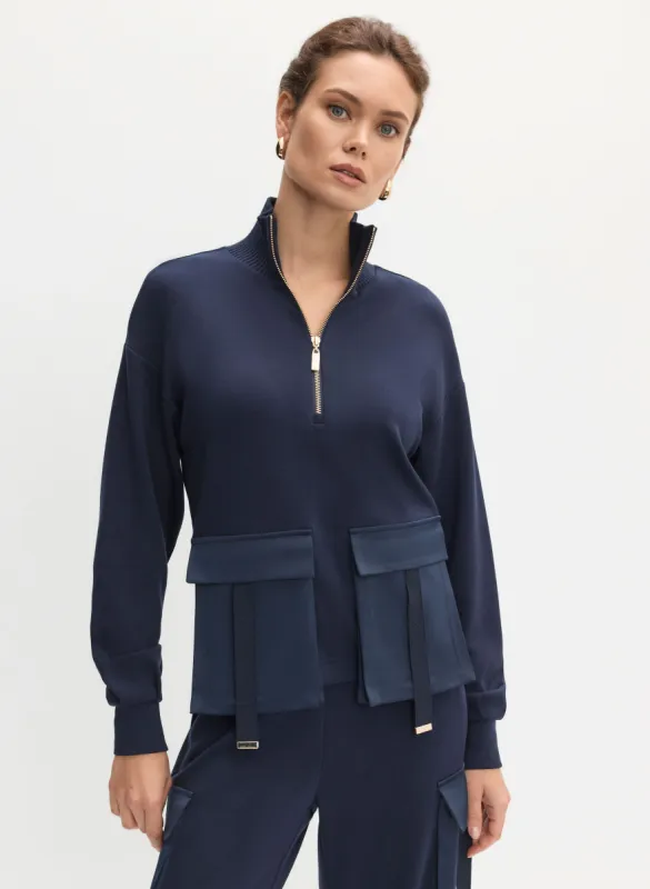 Front Pocket Zip Sweater sold by Melanie Lyne