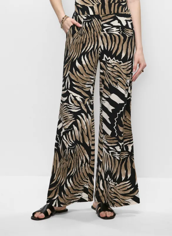 Leaf Print Wide Leg Pants sold by Melanie Lyne