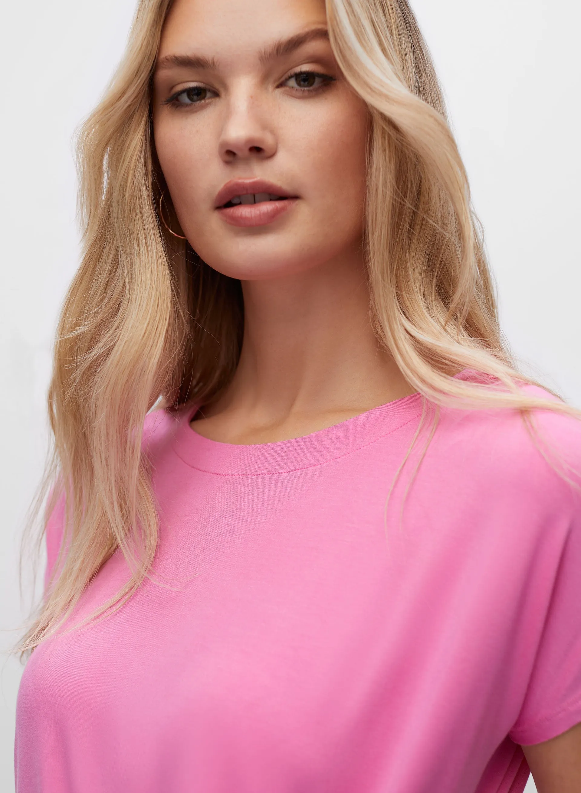 Side Tie Short Sleeve Tee sold by Melanie Lyne product image thumbnail 2