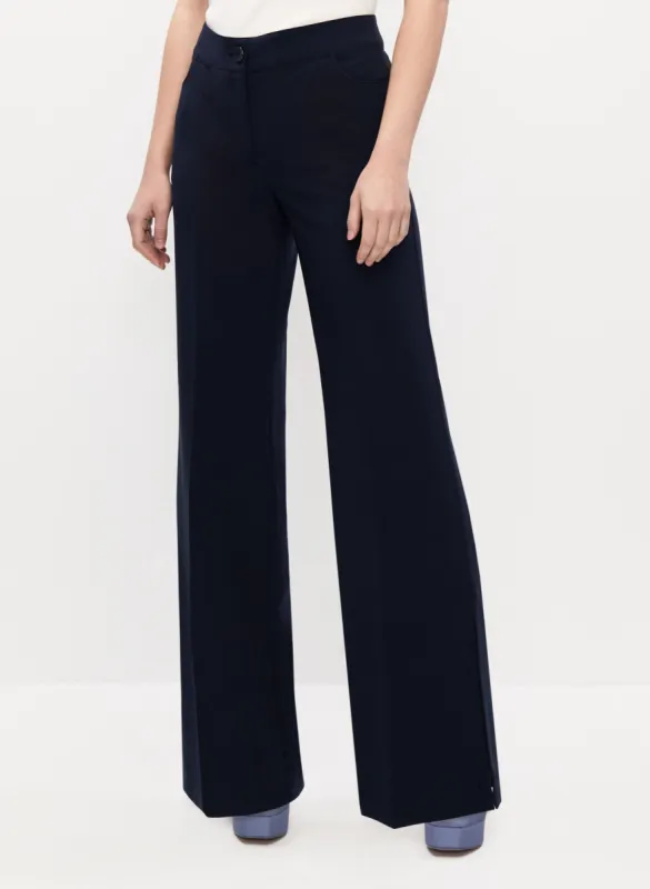 Slit Detail Wide Leg Pants sold by Melanie Lyne