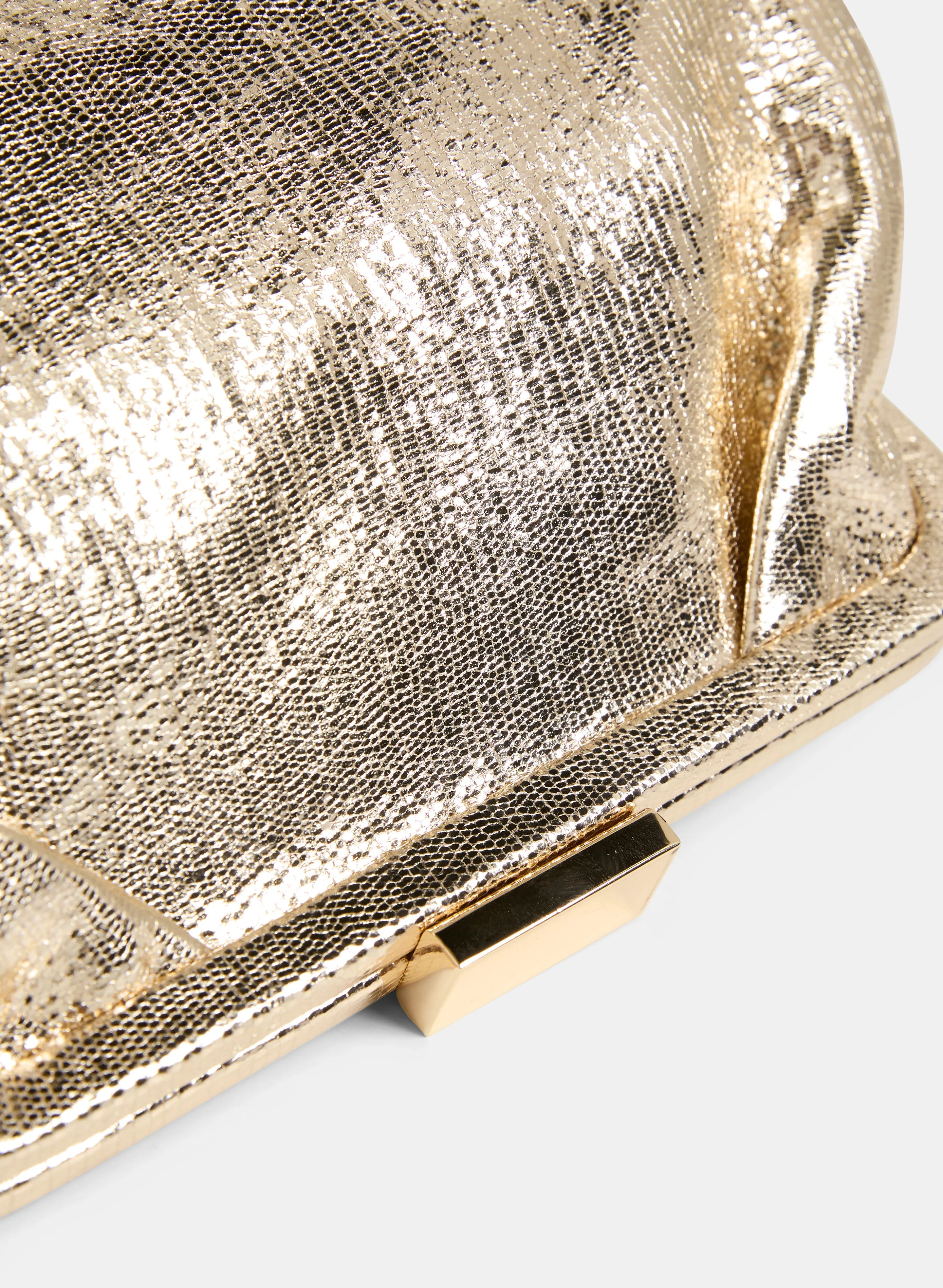 Kiss-Lock Metallic Clutch sold by Melanie Lyne product image thumbnail 2