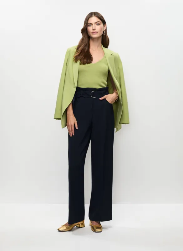 Single Button Blazer & Belted Wide Leg Pants sold by Melanie Lyne