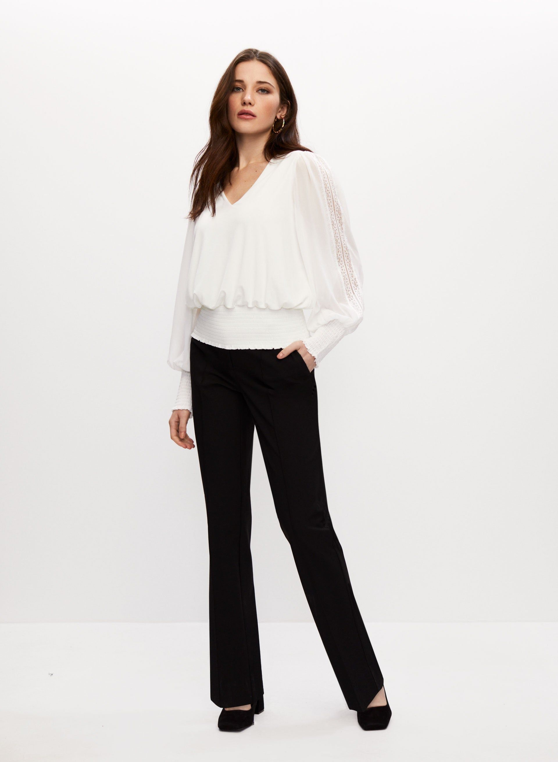 Lace Detail Top sold by Melanie Lyne product image thumbnail 2