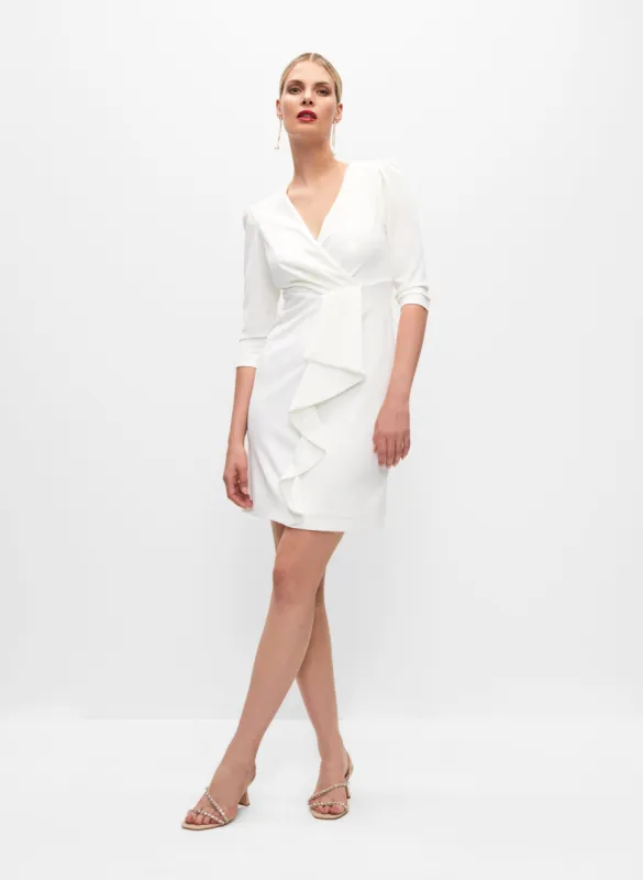 Faux Wrap Flounce Dress sold by Melanie Lyne