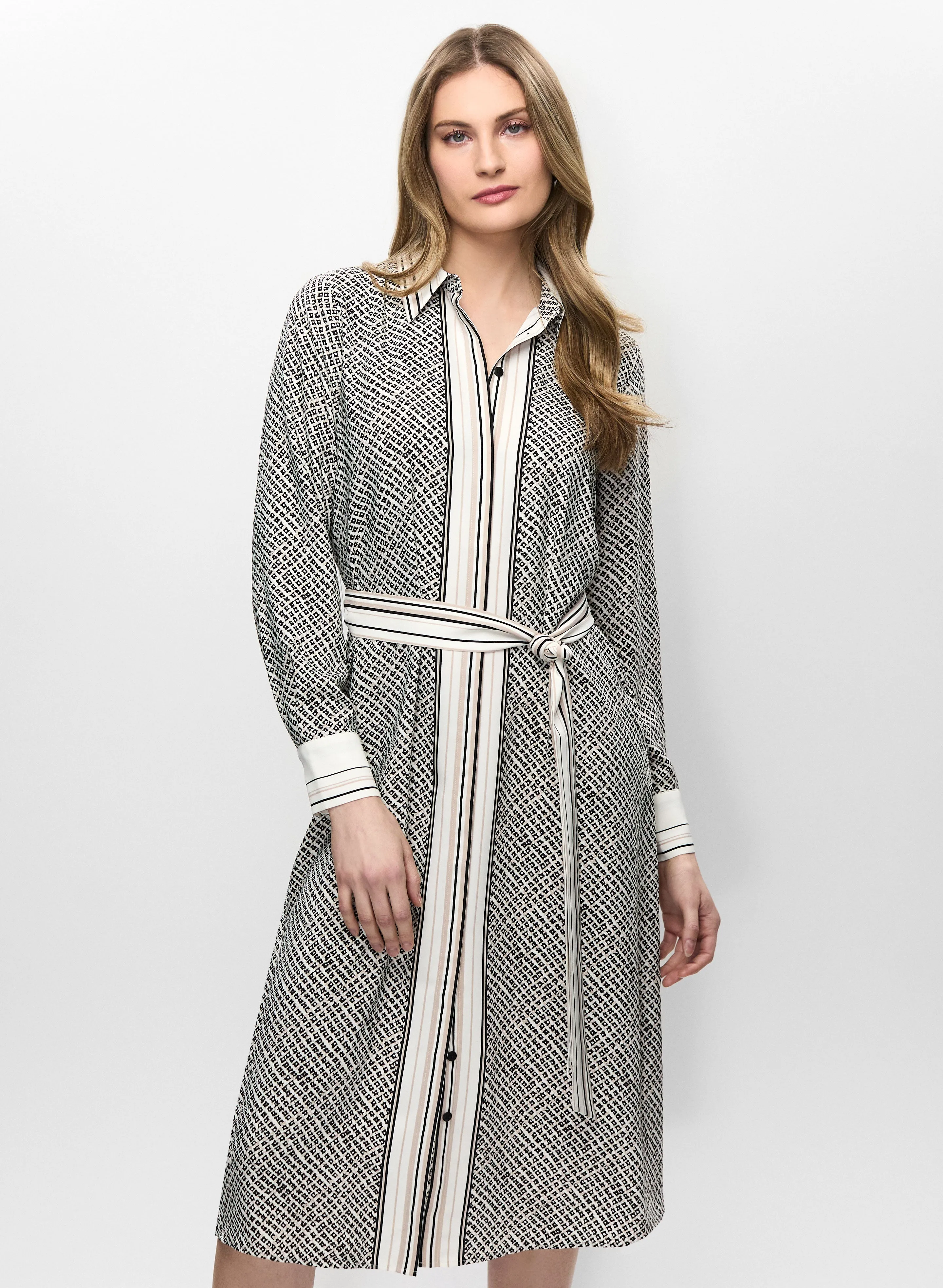 Printed Shirt Dress sold by Melanie Lyne product image thumbnail 2