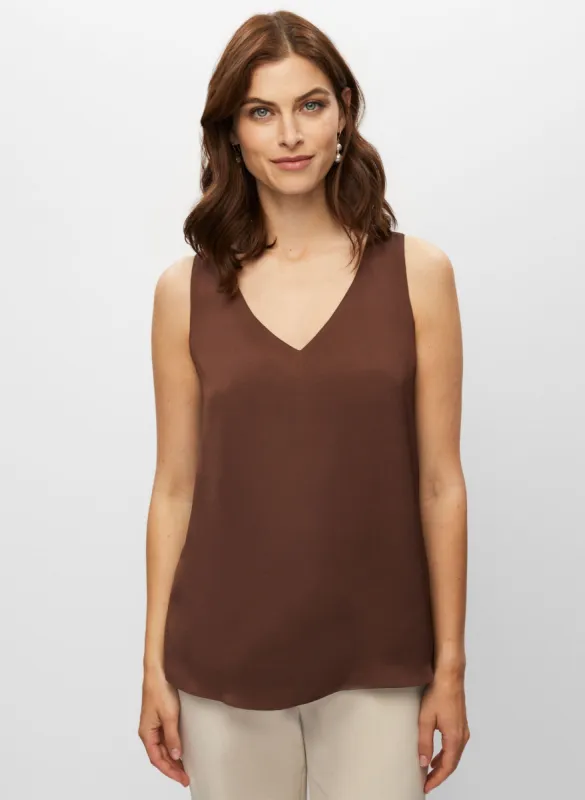 Sleeveless V-Neck Top sold by Melanie Lyne