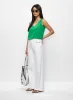 Rhinestone Wide Leg Jeans sold by Melanie Lyne