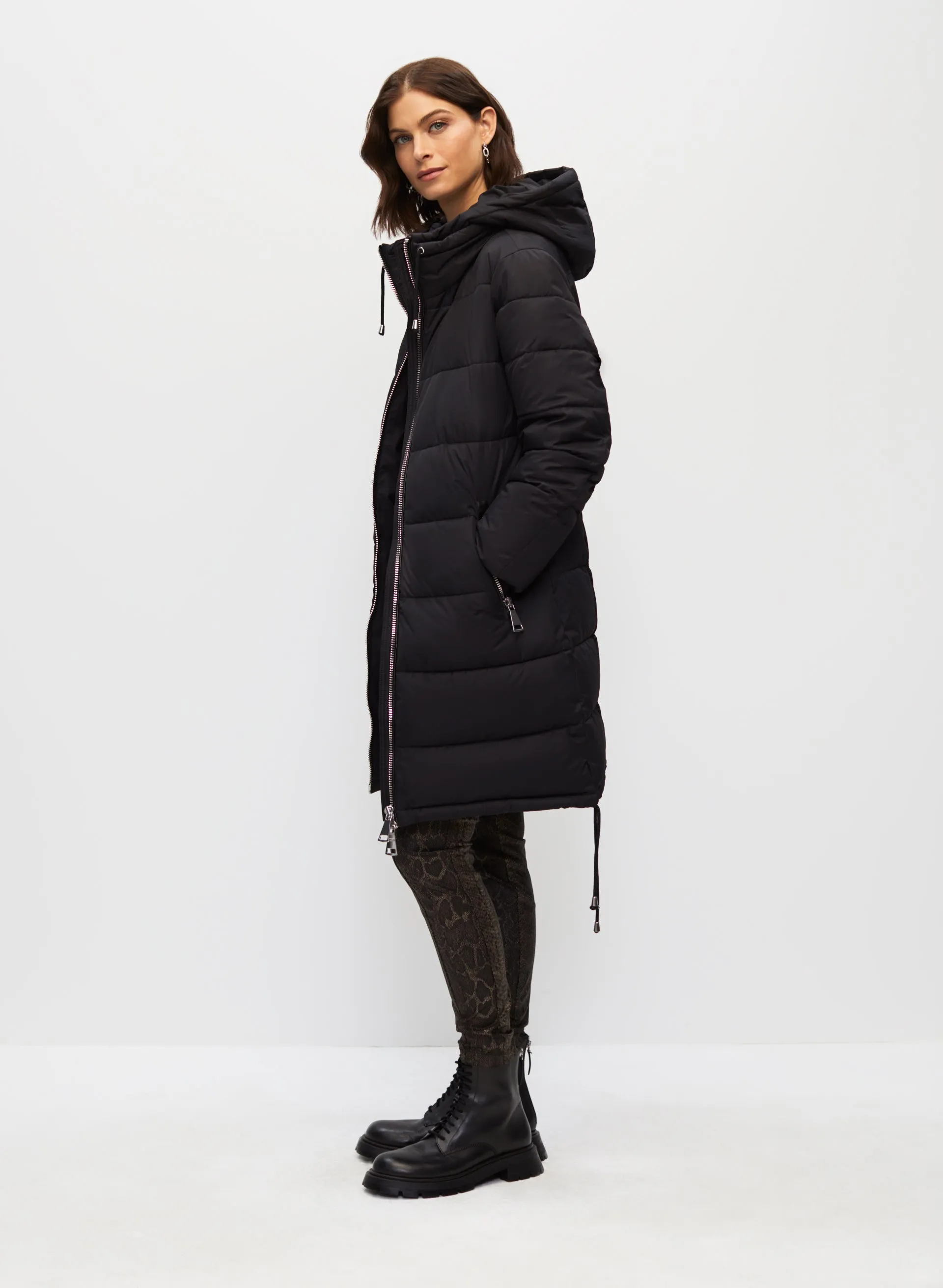 Vegan Down Quilted Coat sold by Melanie Lyne product image thumbnail 4