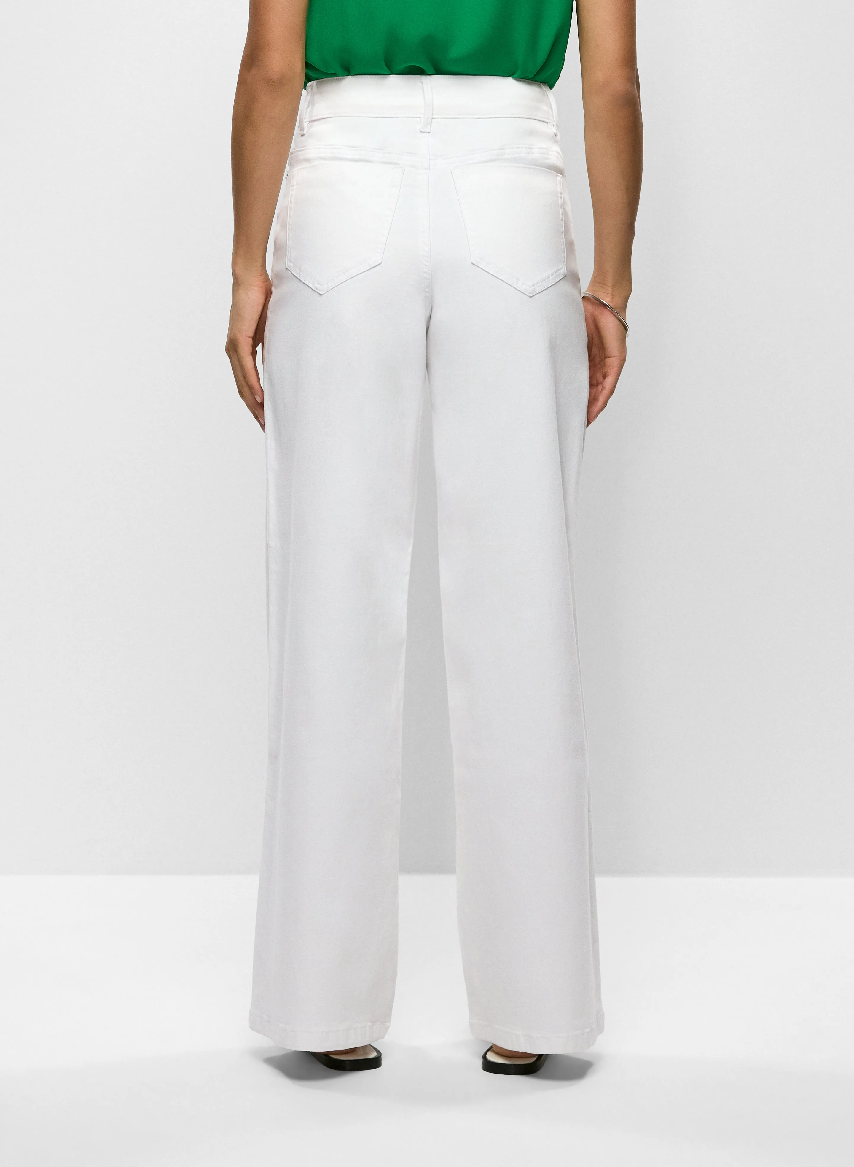 Rhinestone Wide Leg Jeans sold by Melanie Lyne product image thumbnail 2