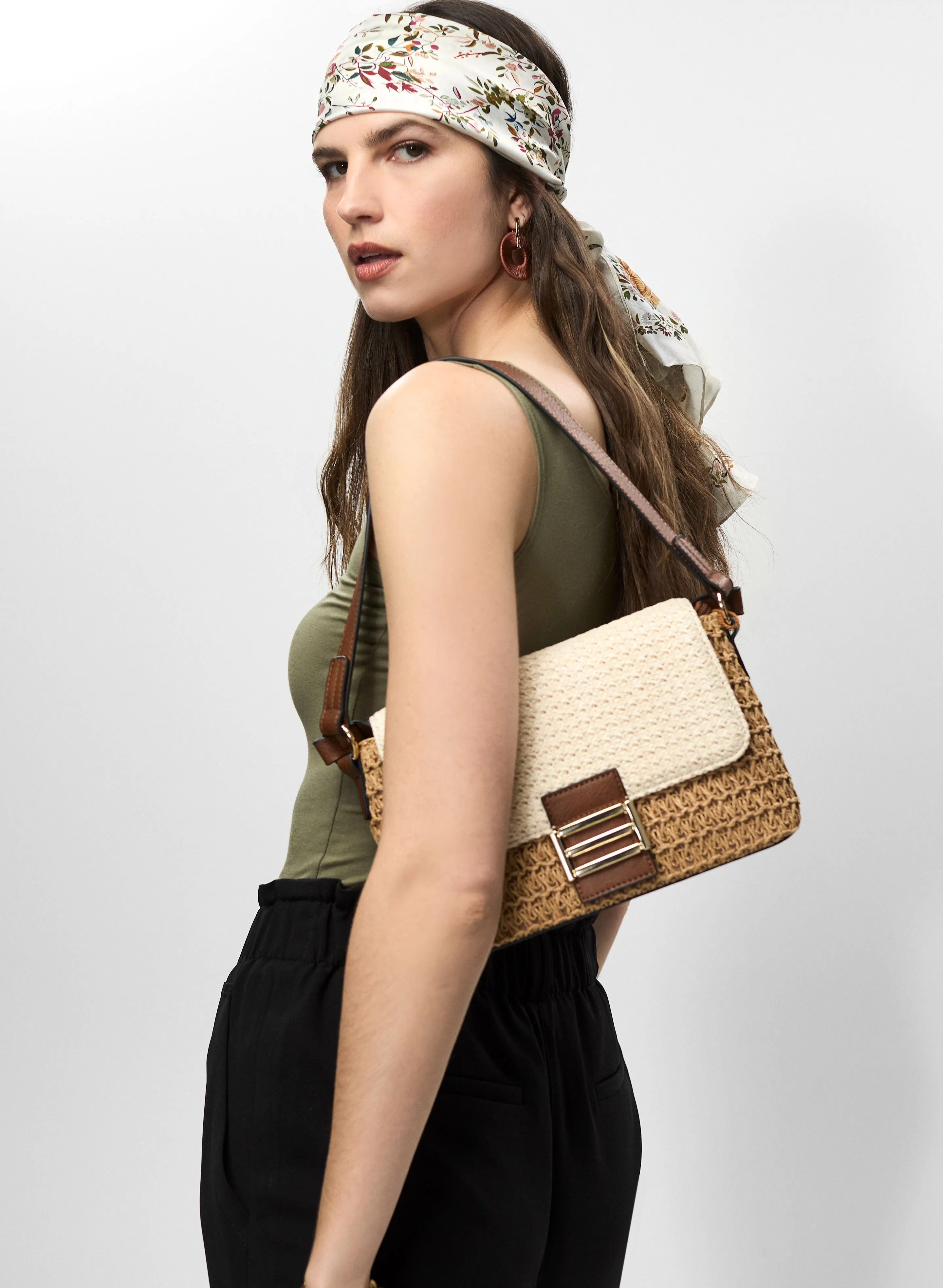 Floral & Bird Print Scarf sold by Melanie Lyne product image thumbnail 3