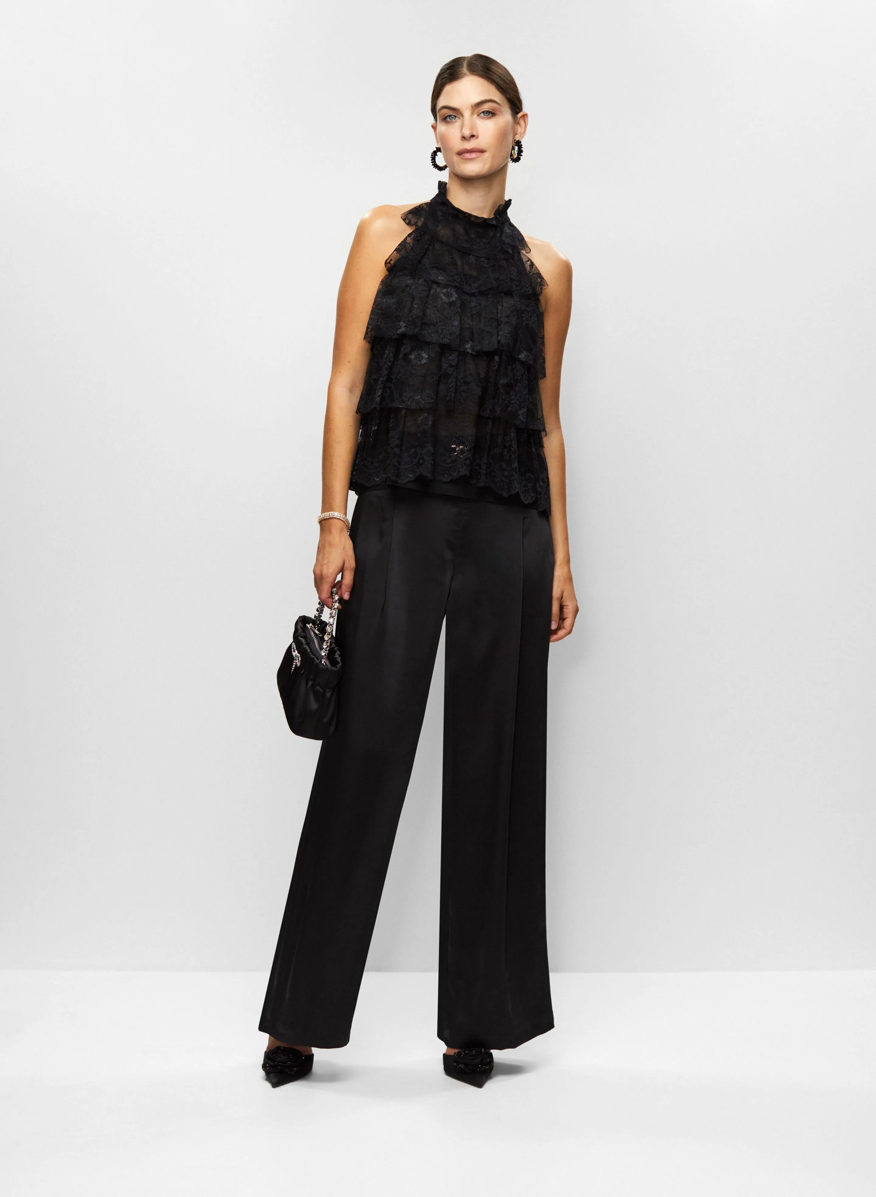 Layered Top & Belted Pants sold by Melanie Lyne