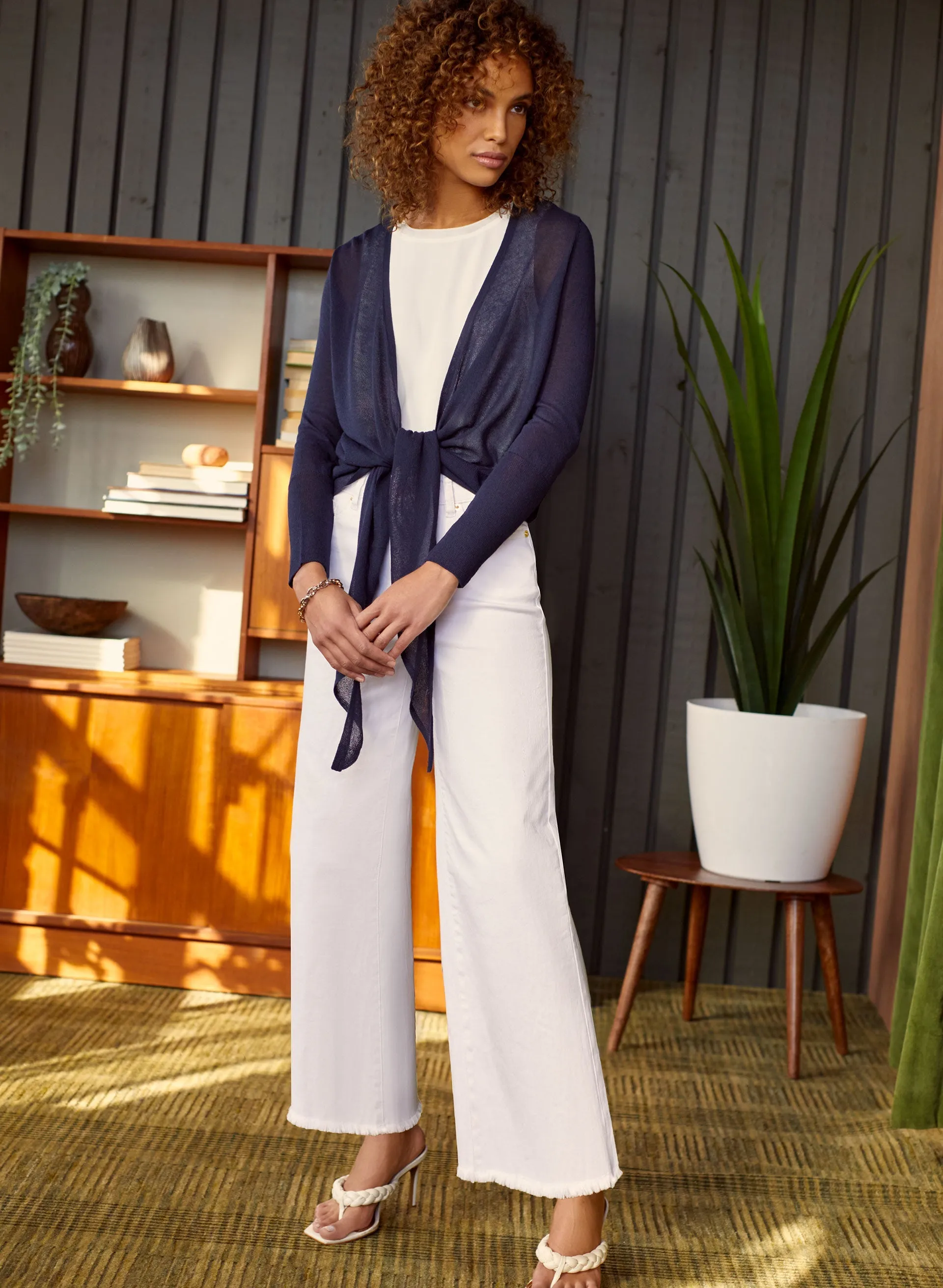 Tie Front Cardigan sold by Melanie Lyne product image thumbnail 3