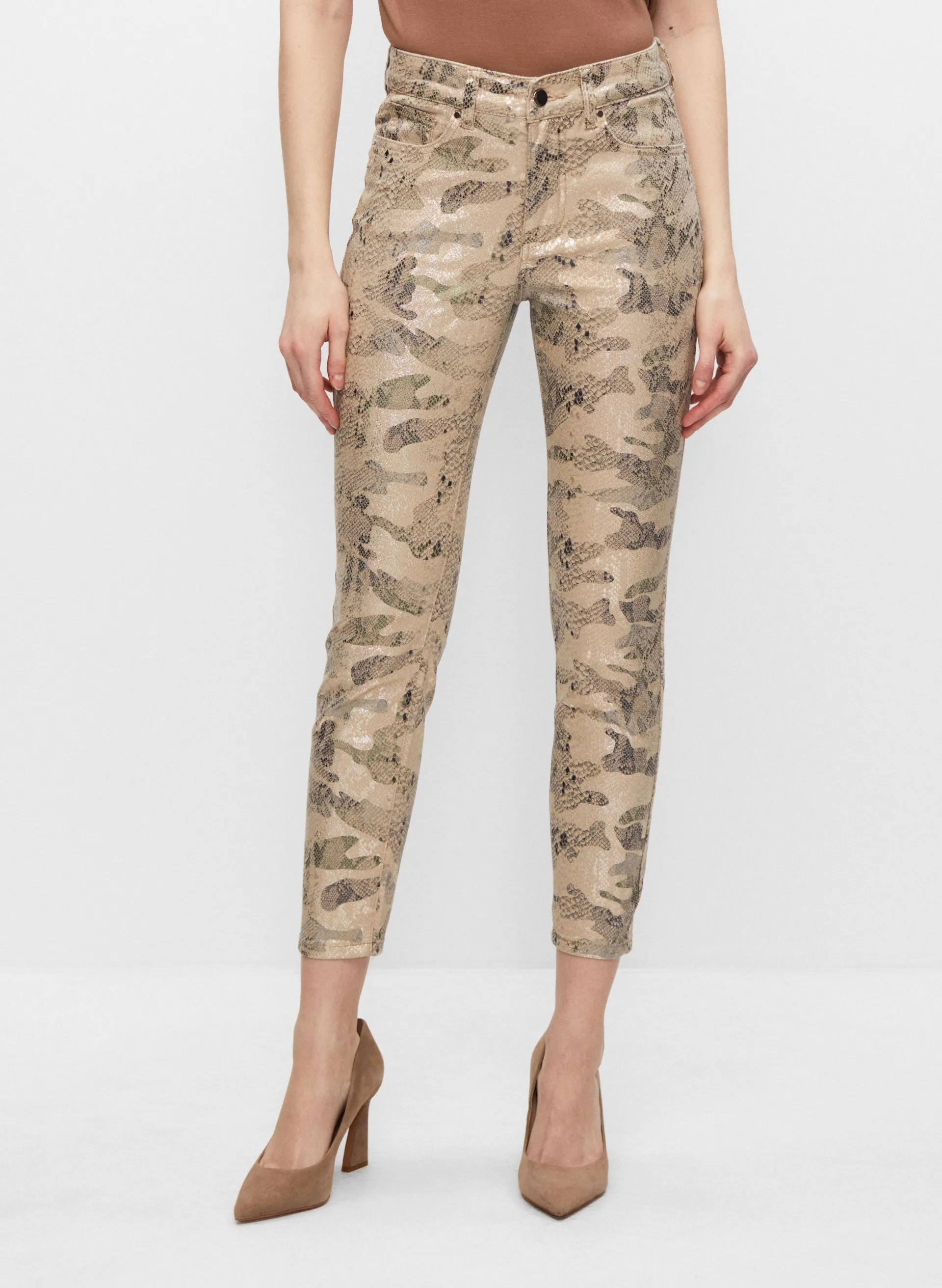 Frank Lyman - Camouflage Print Pants sold by Melanie Lyne