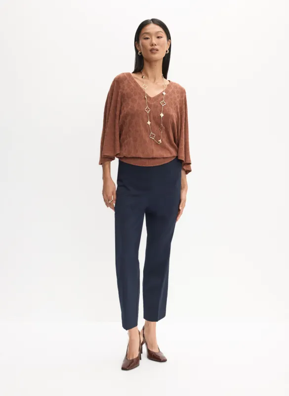 Animal Print Top & Straight Leg Pants sold by Melanie Lyne