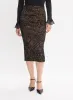 Leopard Jacquard Skirt sold by Melanie Lyne