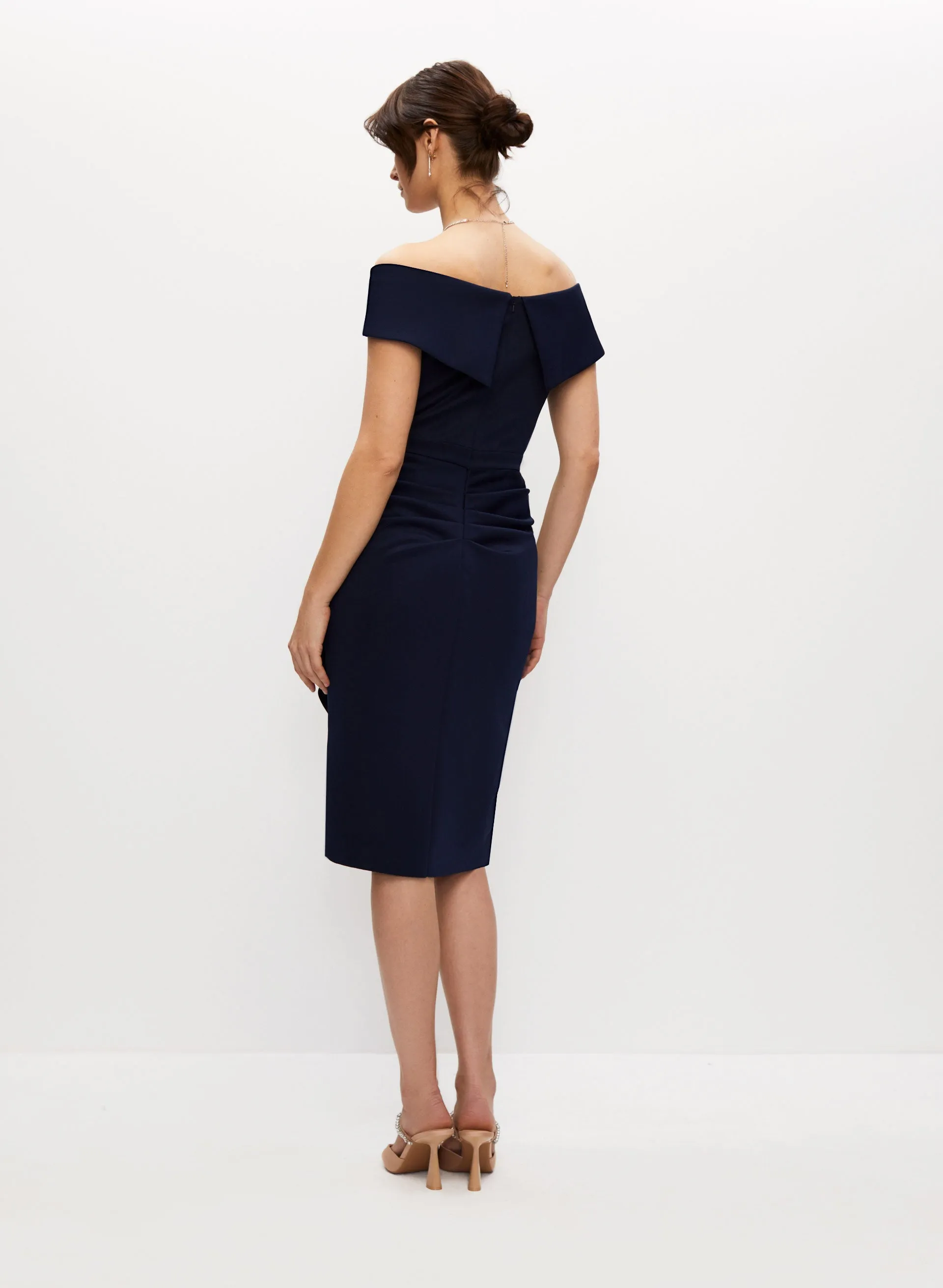 Off The Shoulder Cocktail Dress sold by Melanie Lyne product image thumbnail 2